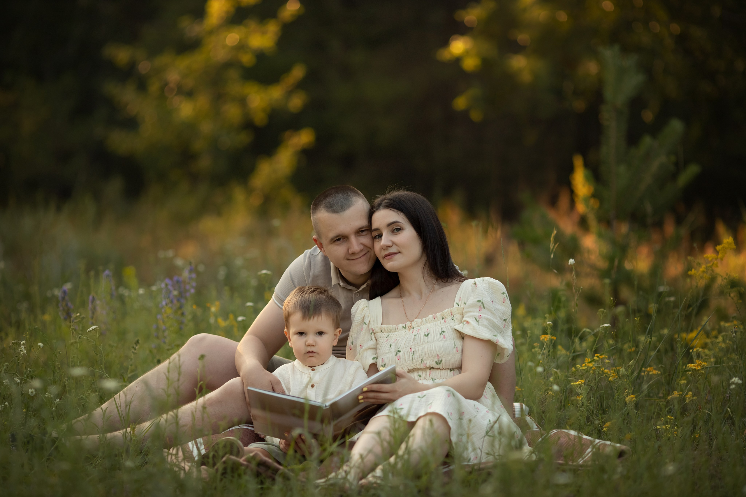 Солнечный лес. Семейный и детский фотограф в Саратове Полина Коткина