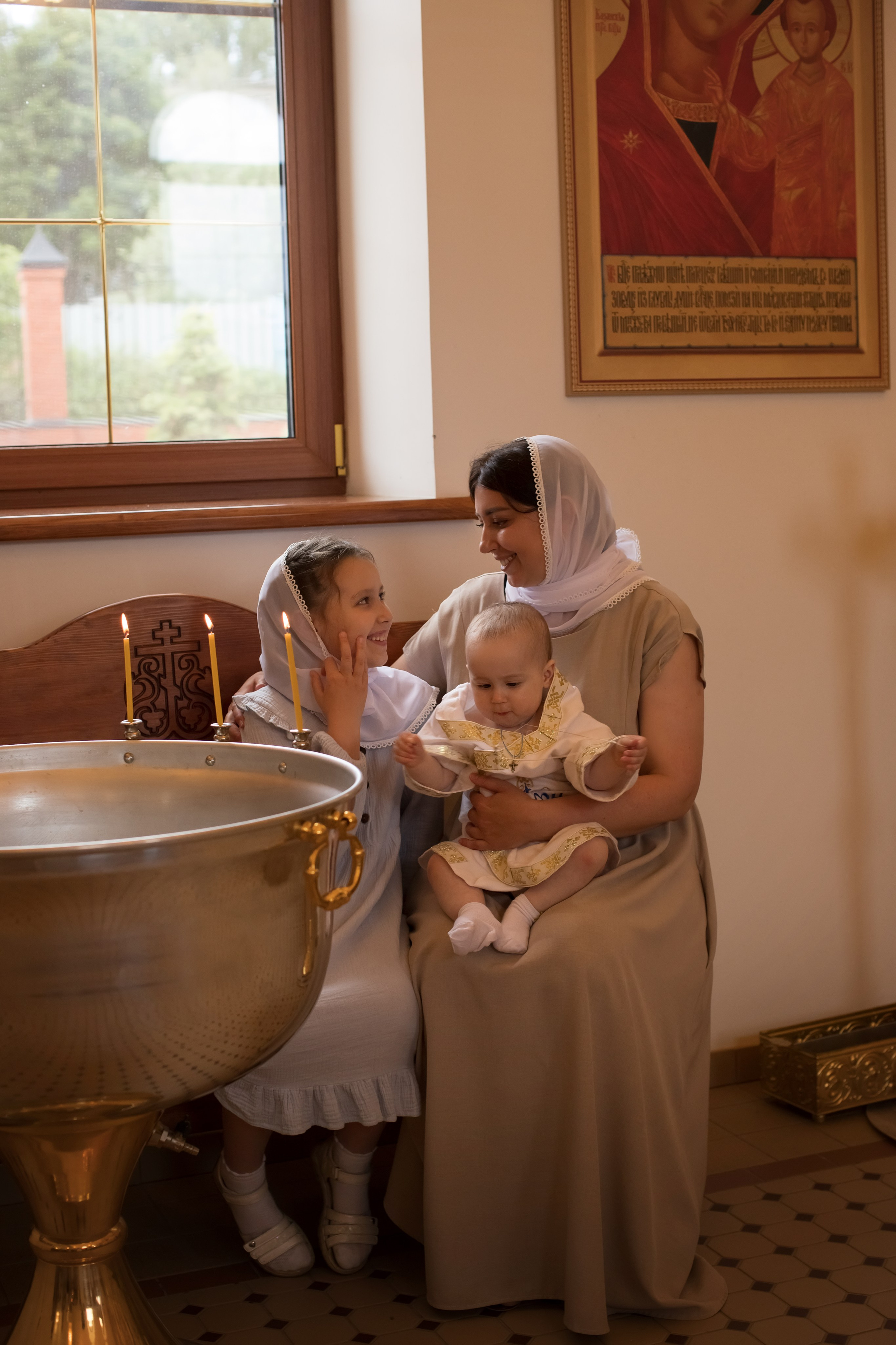 Таинство Крещения Мирона. Семейный и детский фотограф в Саратове Полина Коткина