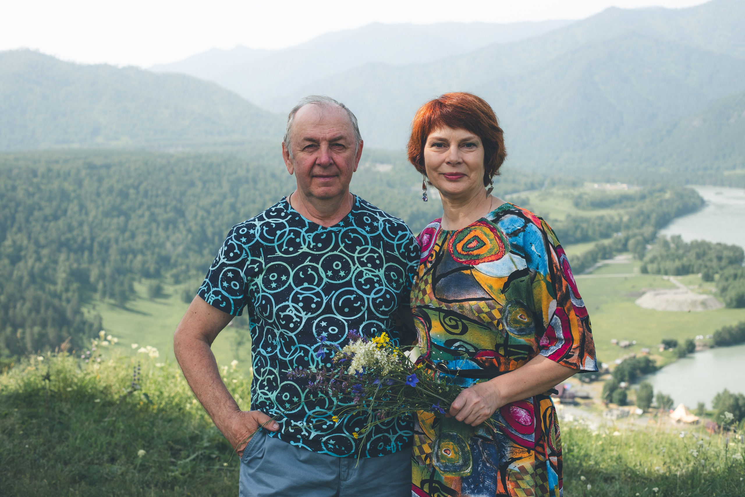 Ксения & родные. Фотограф Нина Брандт в Горном Алтае