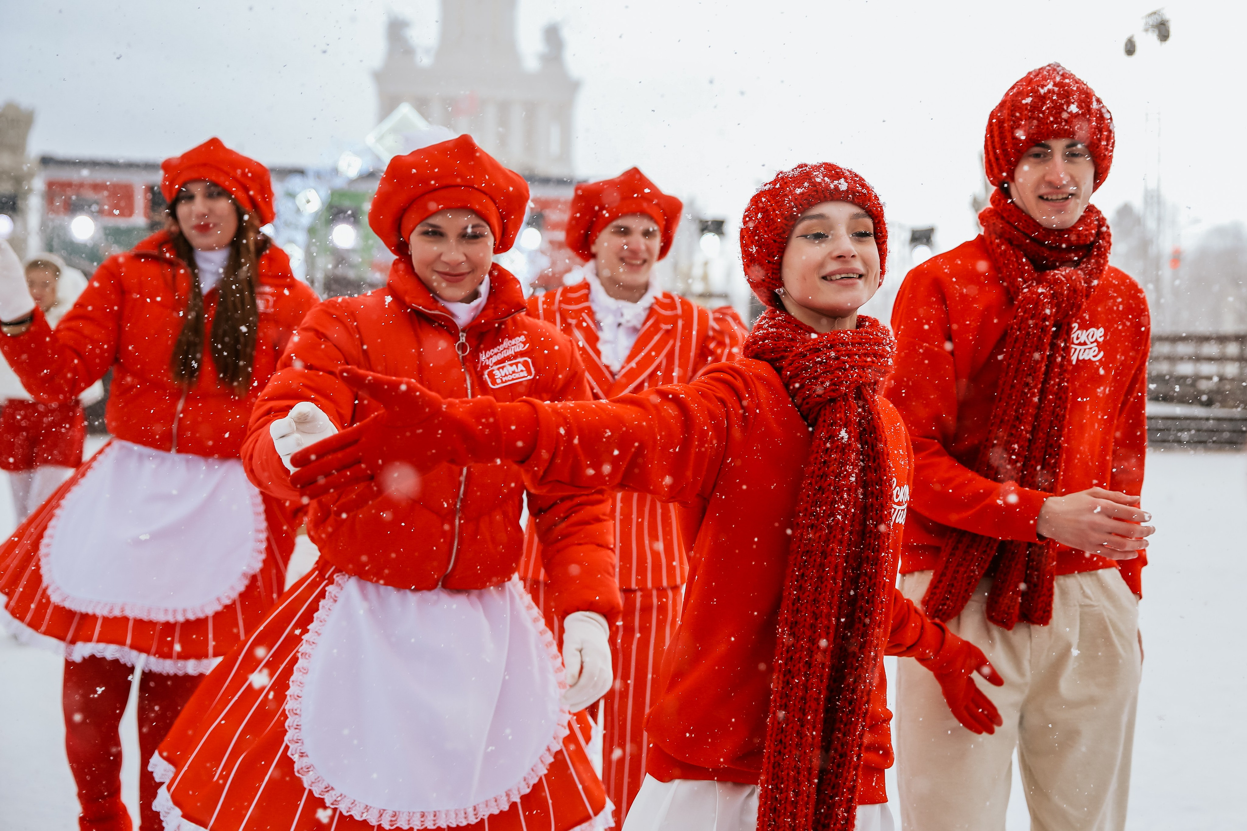 Ледовое шоу ВДНХ проект Московское чаепитие. Фотограф и видеограф Анна Домашенко