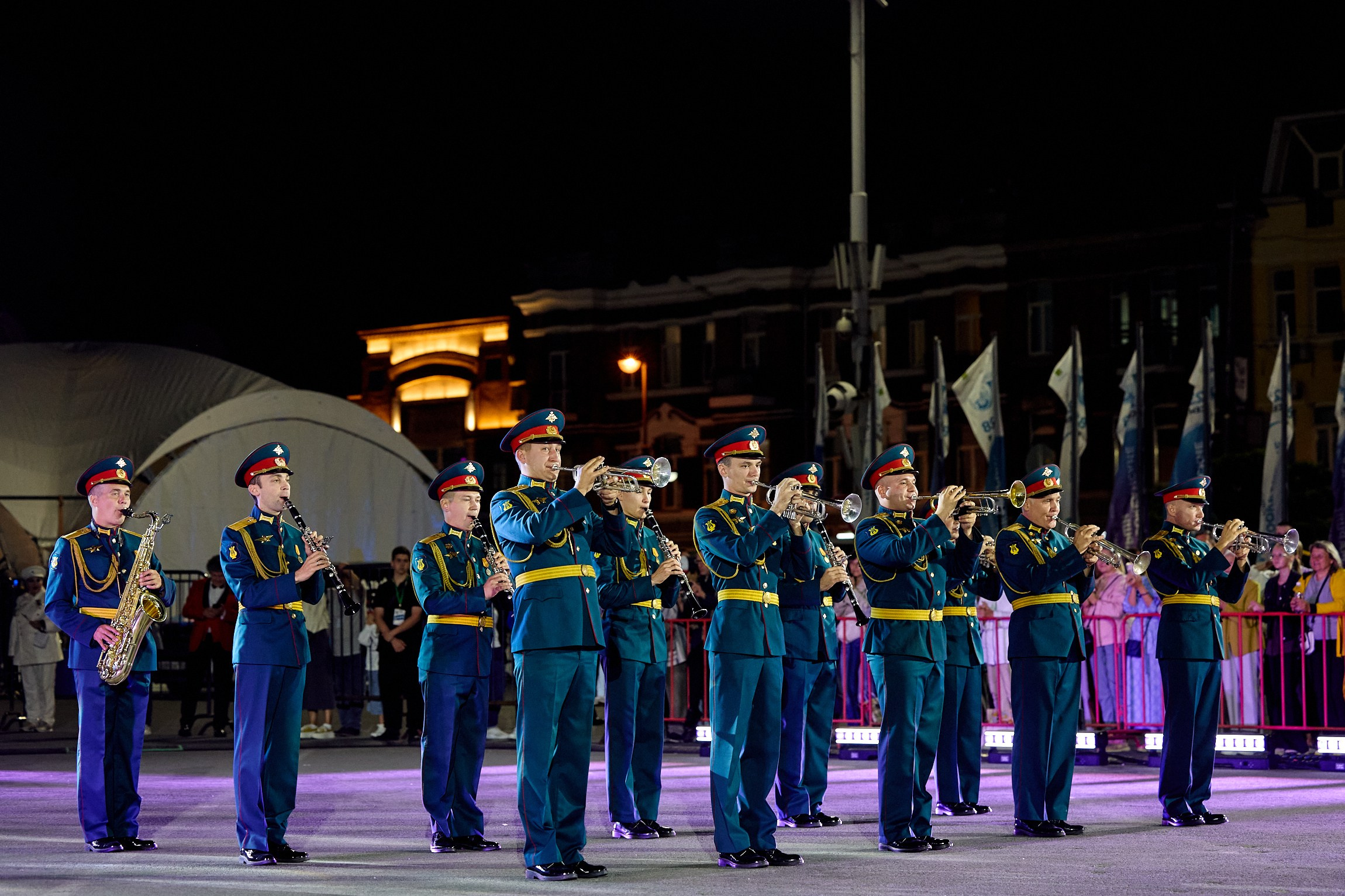 «Тихоокеанские марши» Плац-концерт