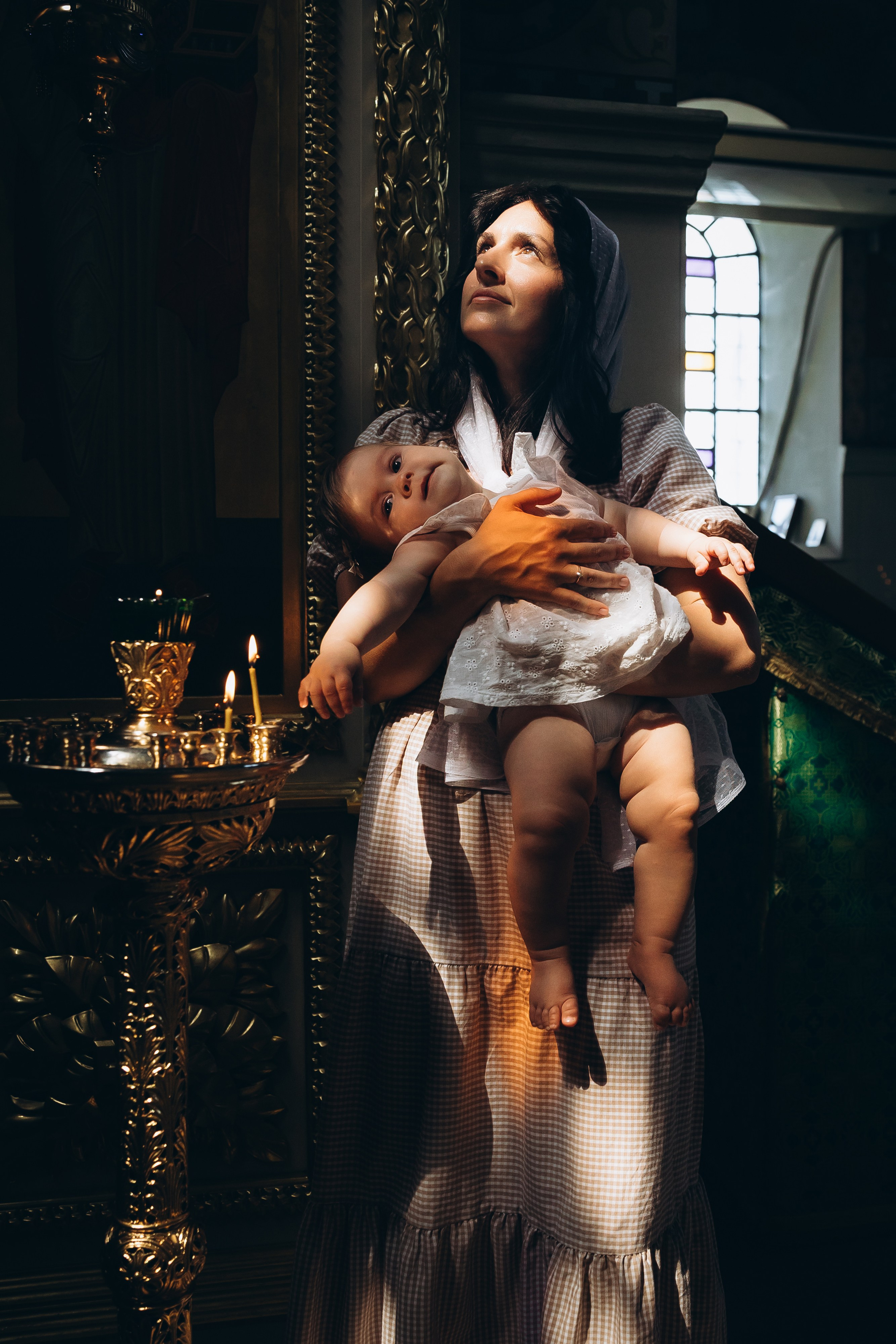 Крещение Анечки. Фотограф в Краснодаре Алла Потоцкая