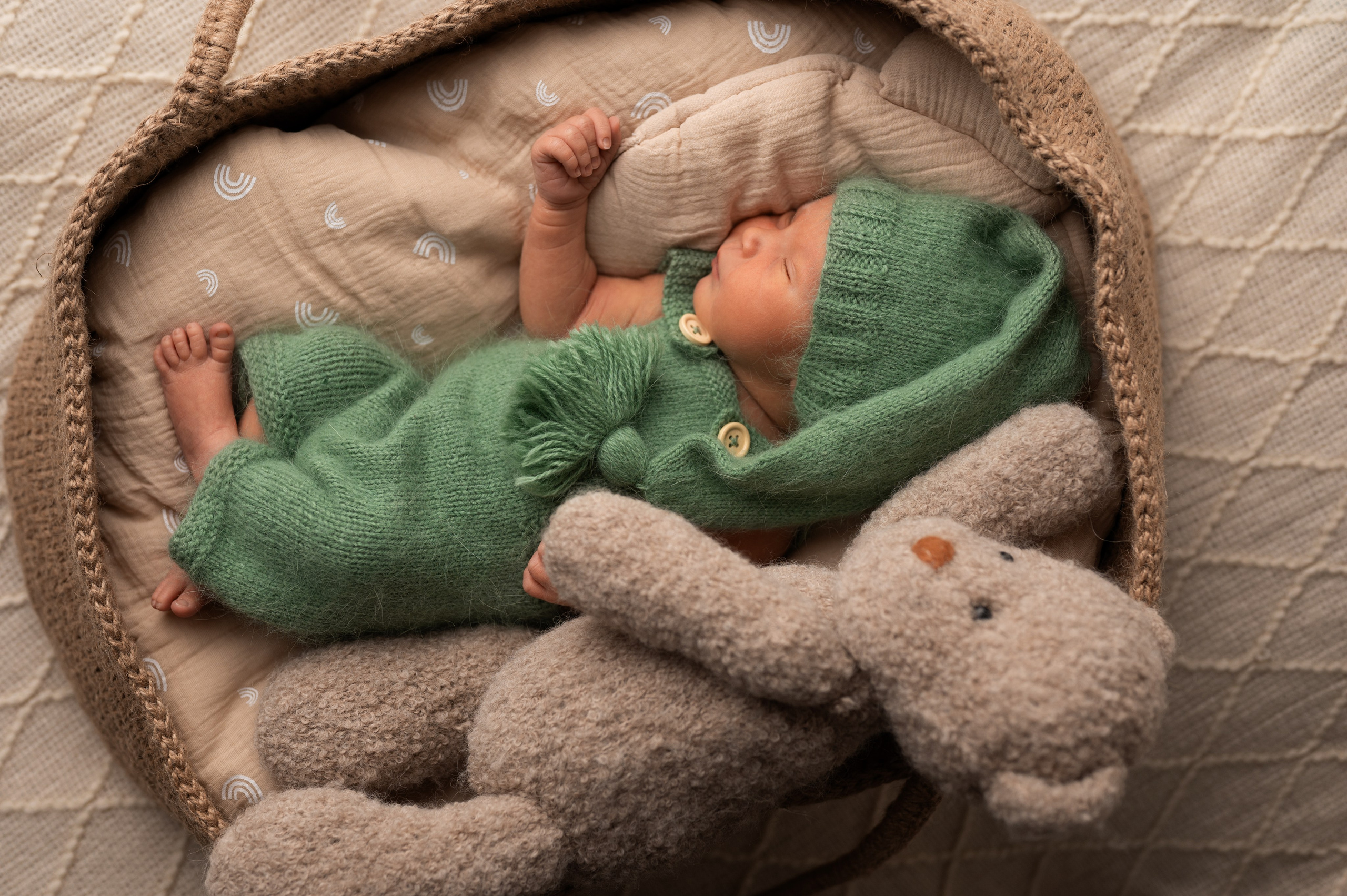 Максим 8 дней. Фотограф новорождённых Ольга Ушакова Москва