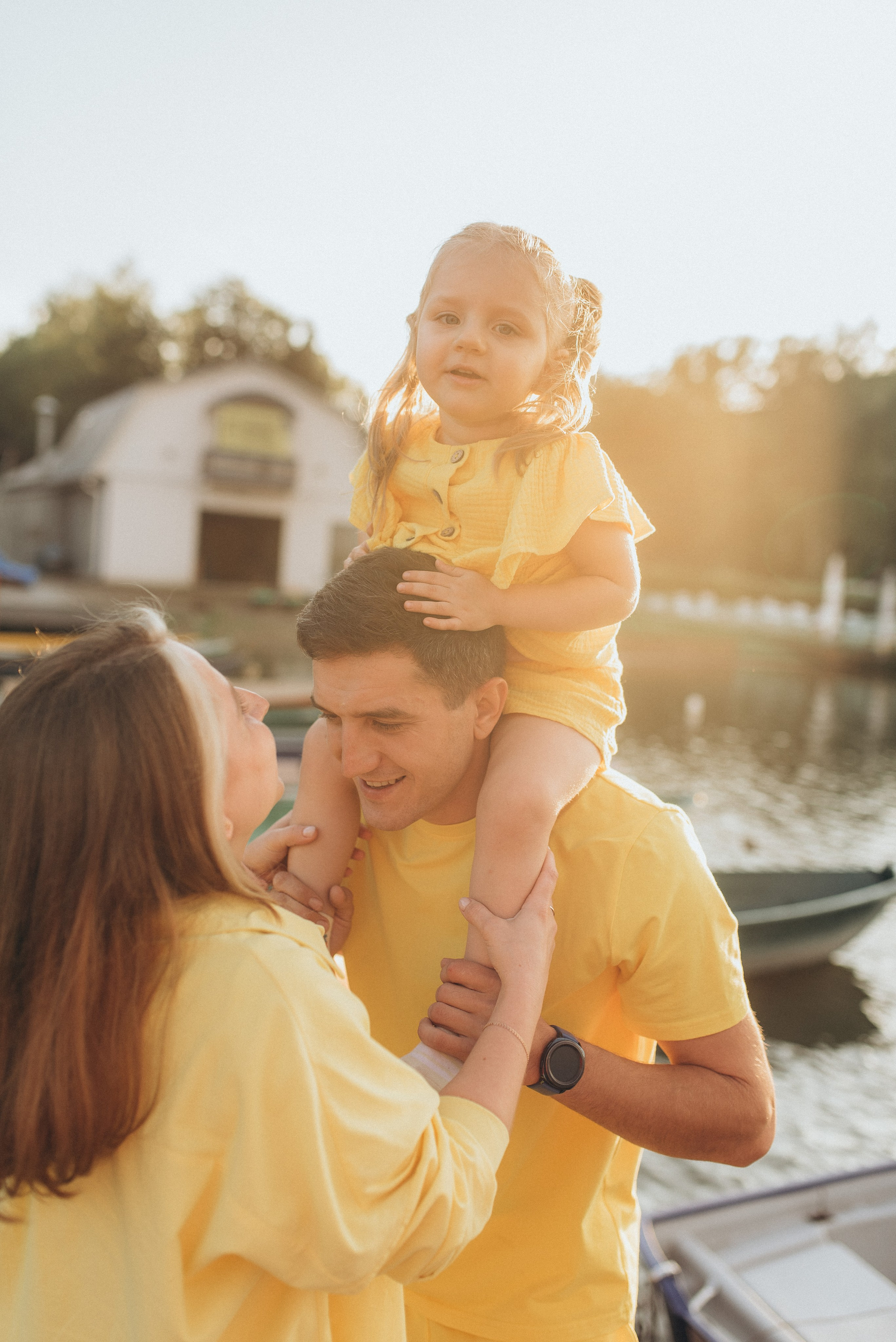 Летняя прогулка на закате. Семейный фотограф в Москве Екатерина Север