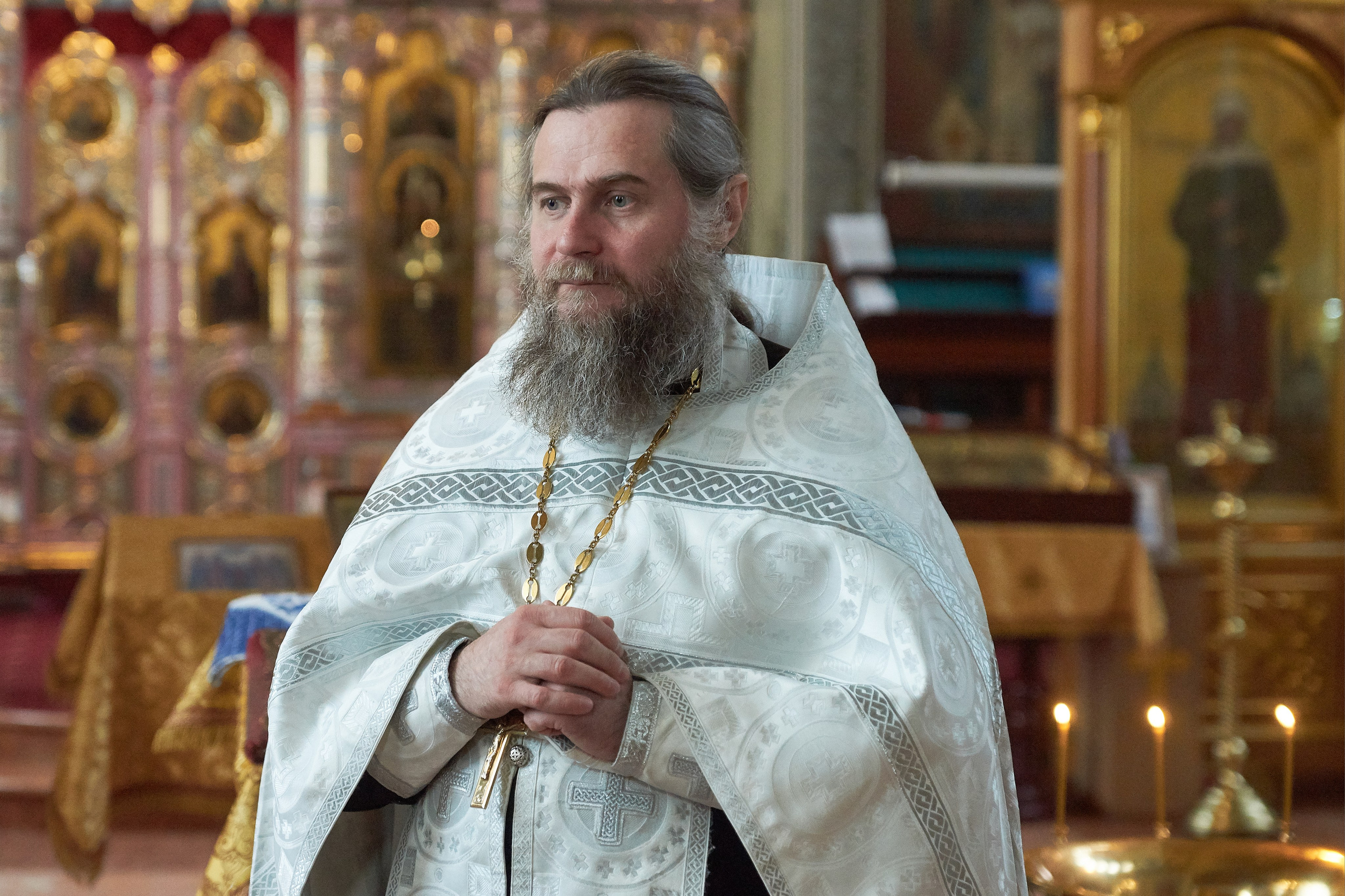 Крещение в церкви.Фотограф Владимир Артамонов