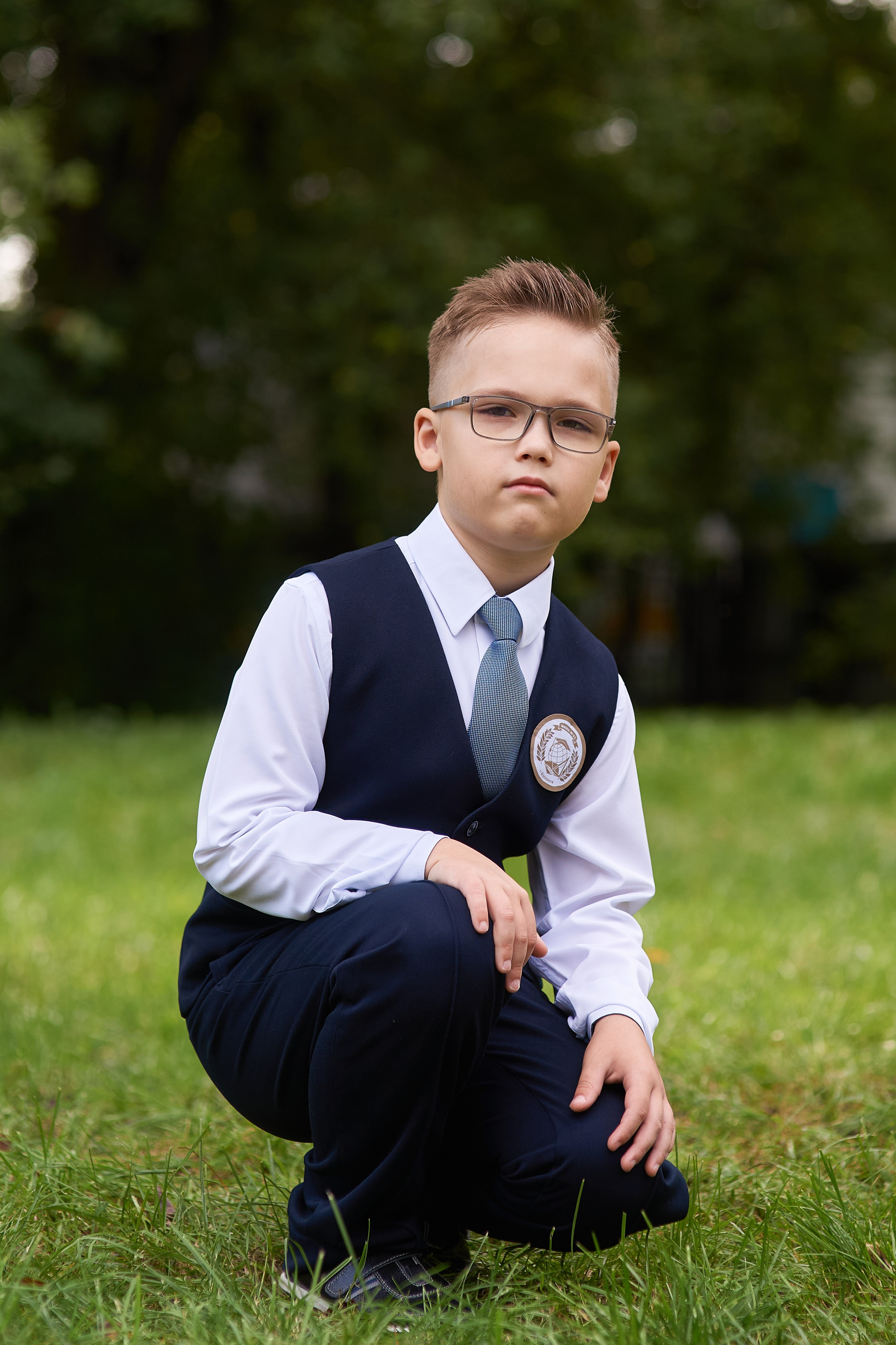 1 класс в День Знаний. Фотограф Владимир Артамонов