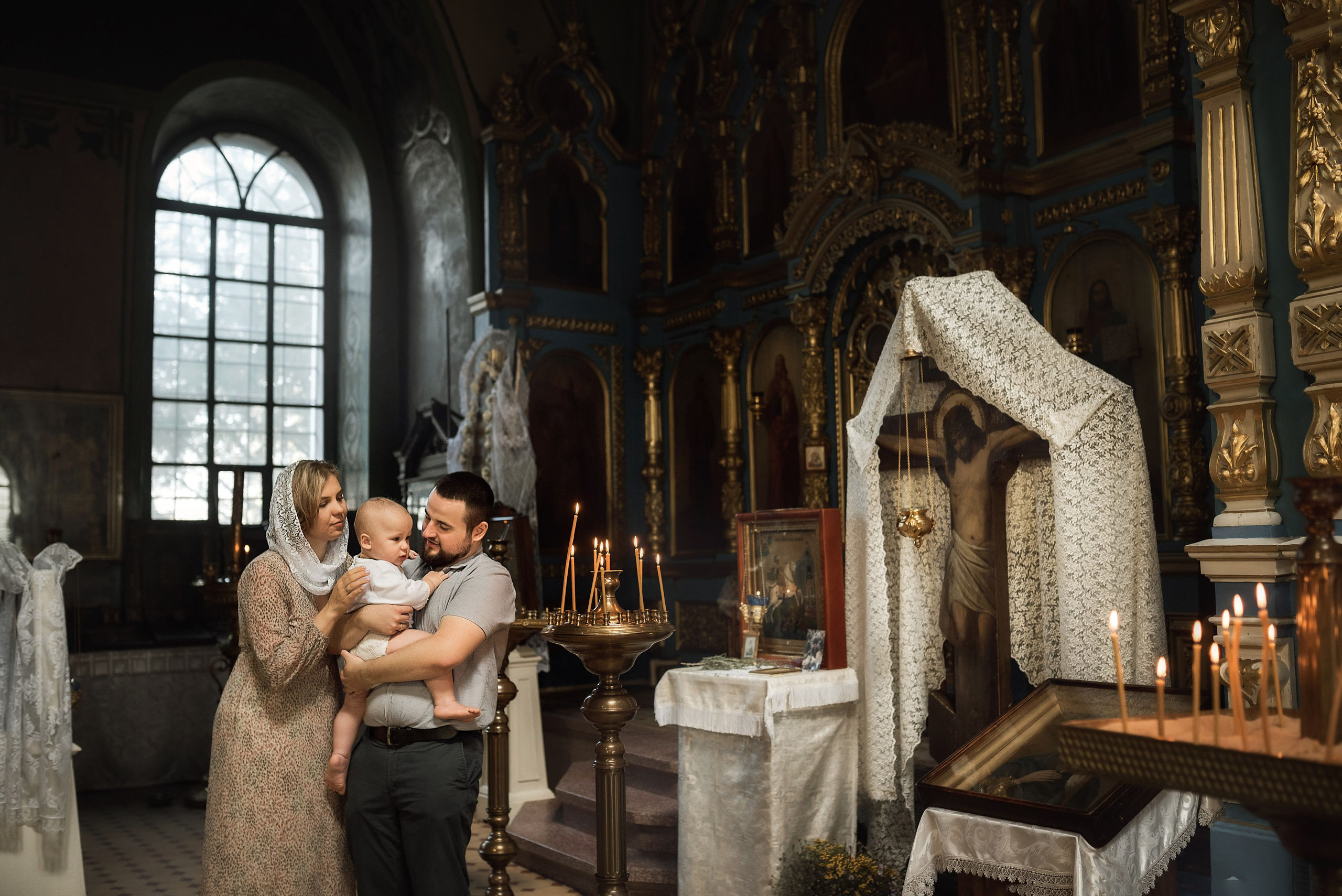 Крещение Ивана _ Храм Преображения Господня. Семейный фотограф в Ростове-на-Дону Татьяна Литвинова