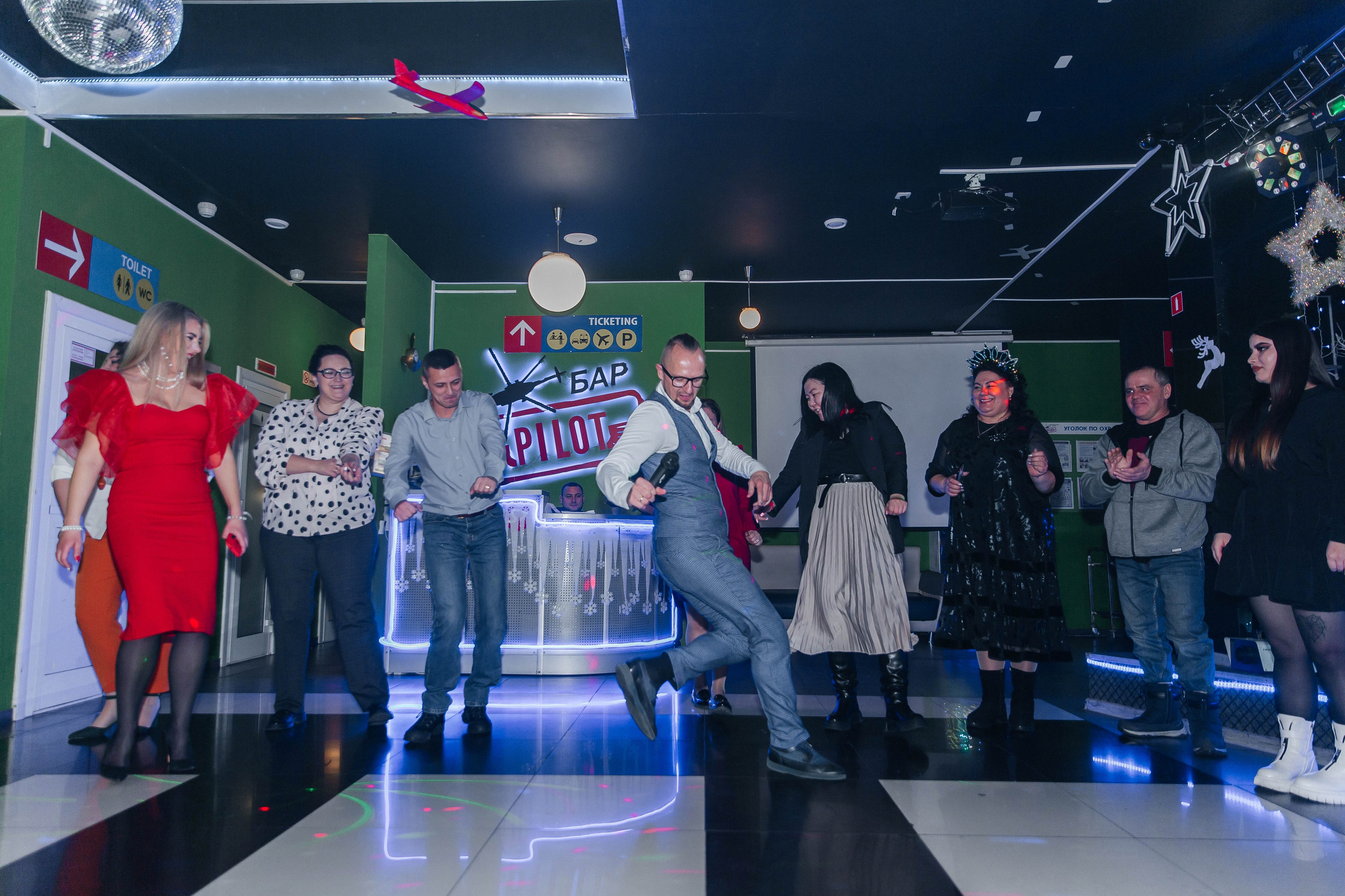 Новогодний корпоратив репортаж. Главная