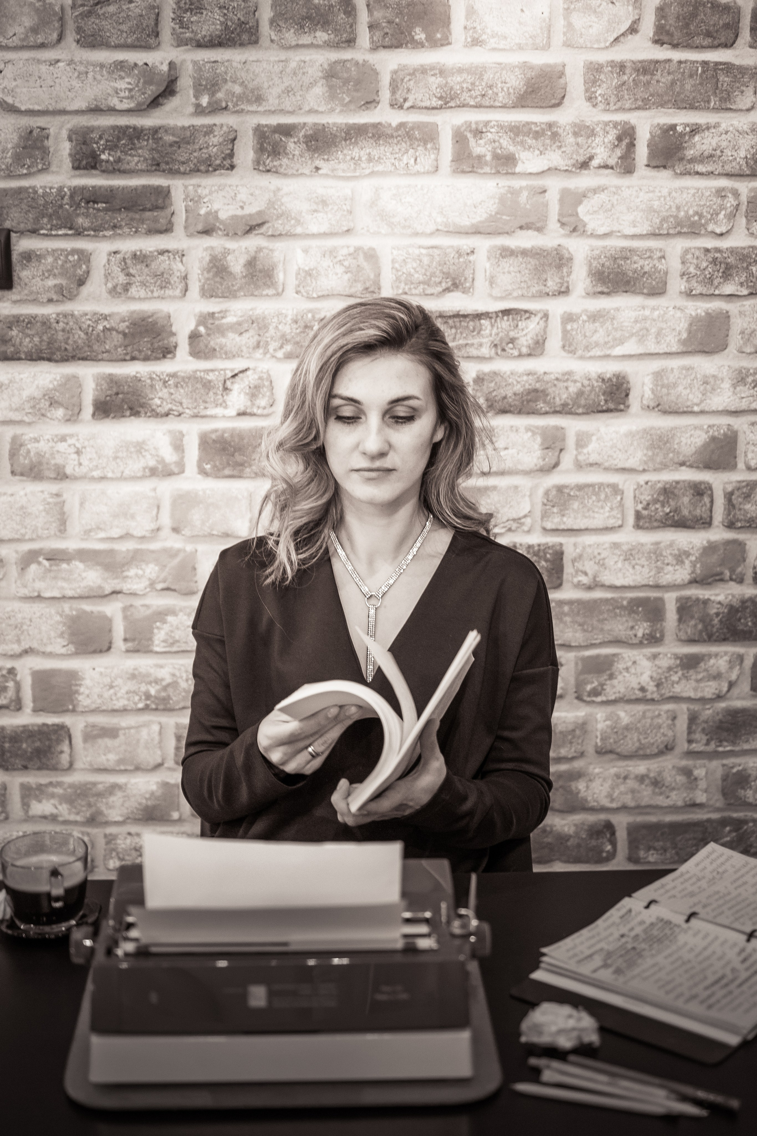 Писательница Эрика. Художественная фотография