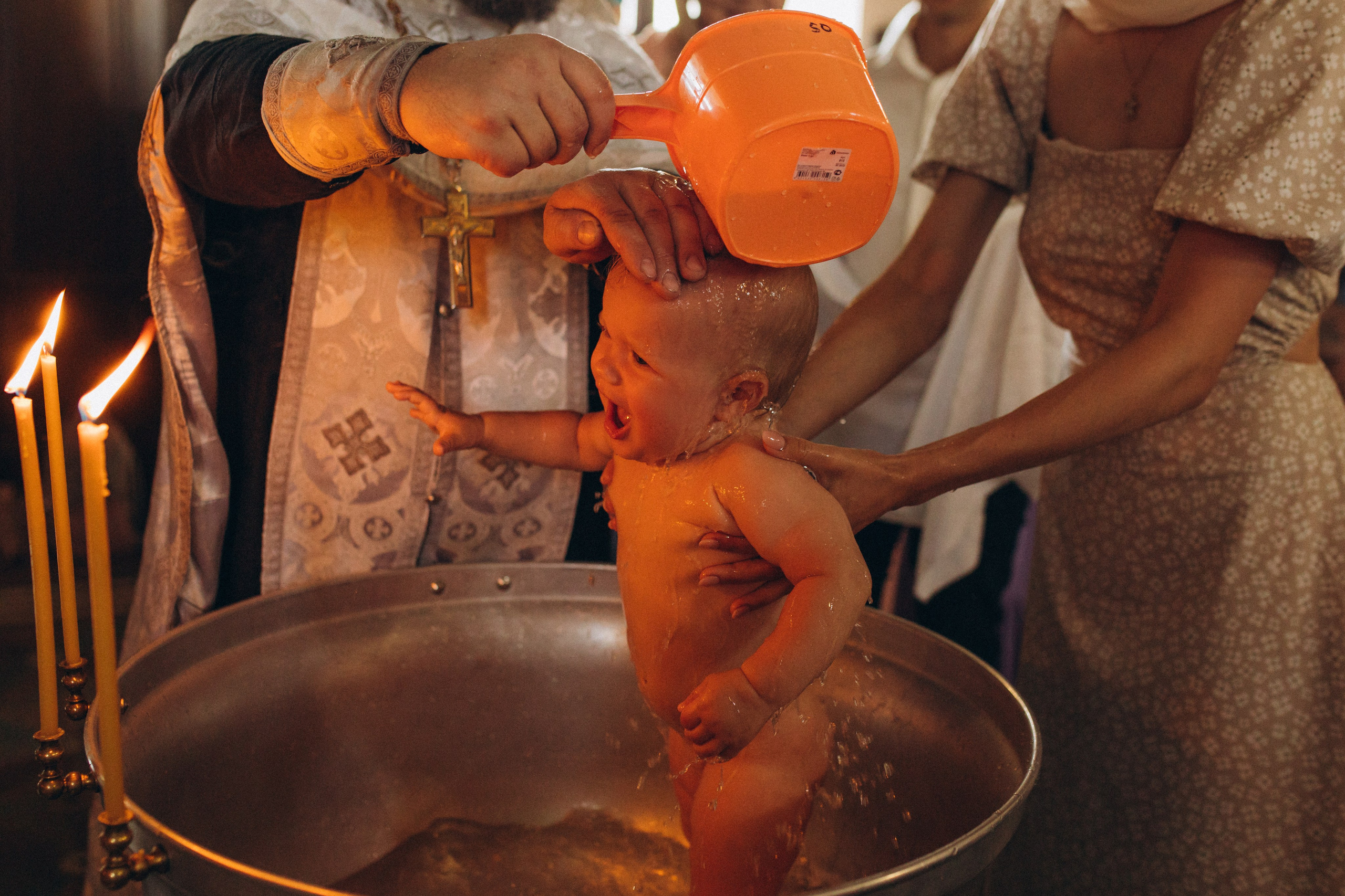 Крещение Марии. Семейный фотограф в Обнинске