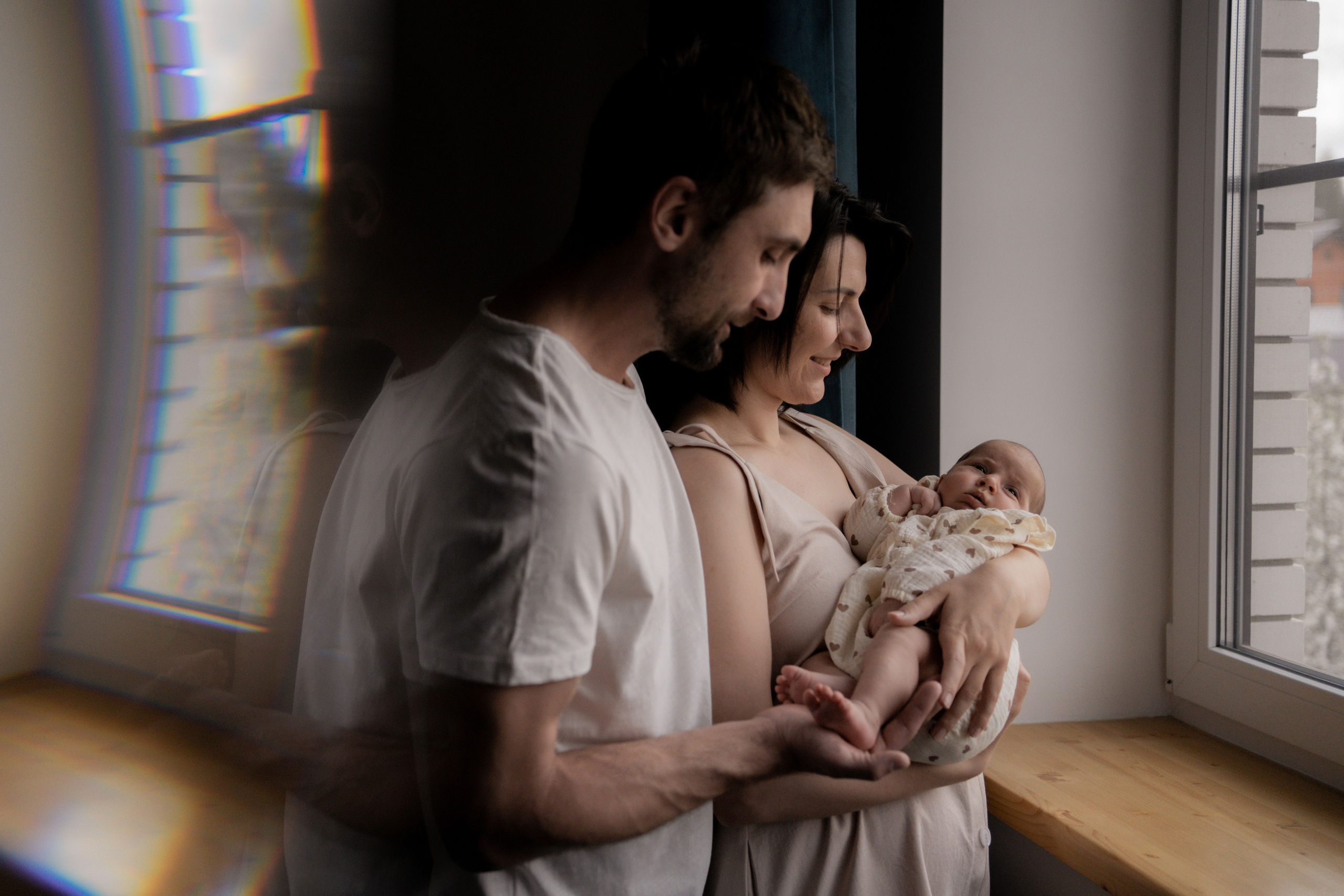 Даша, Никита и Ева. Фотограф грудного вскармливания в Москве Екатерина