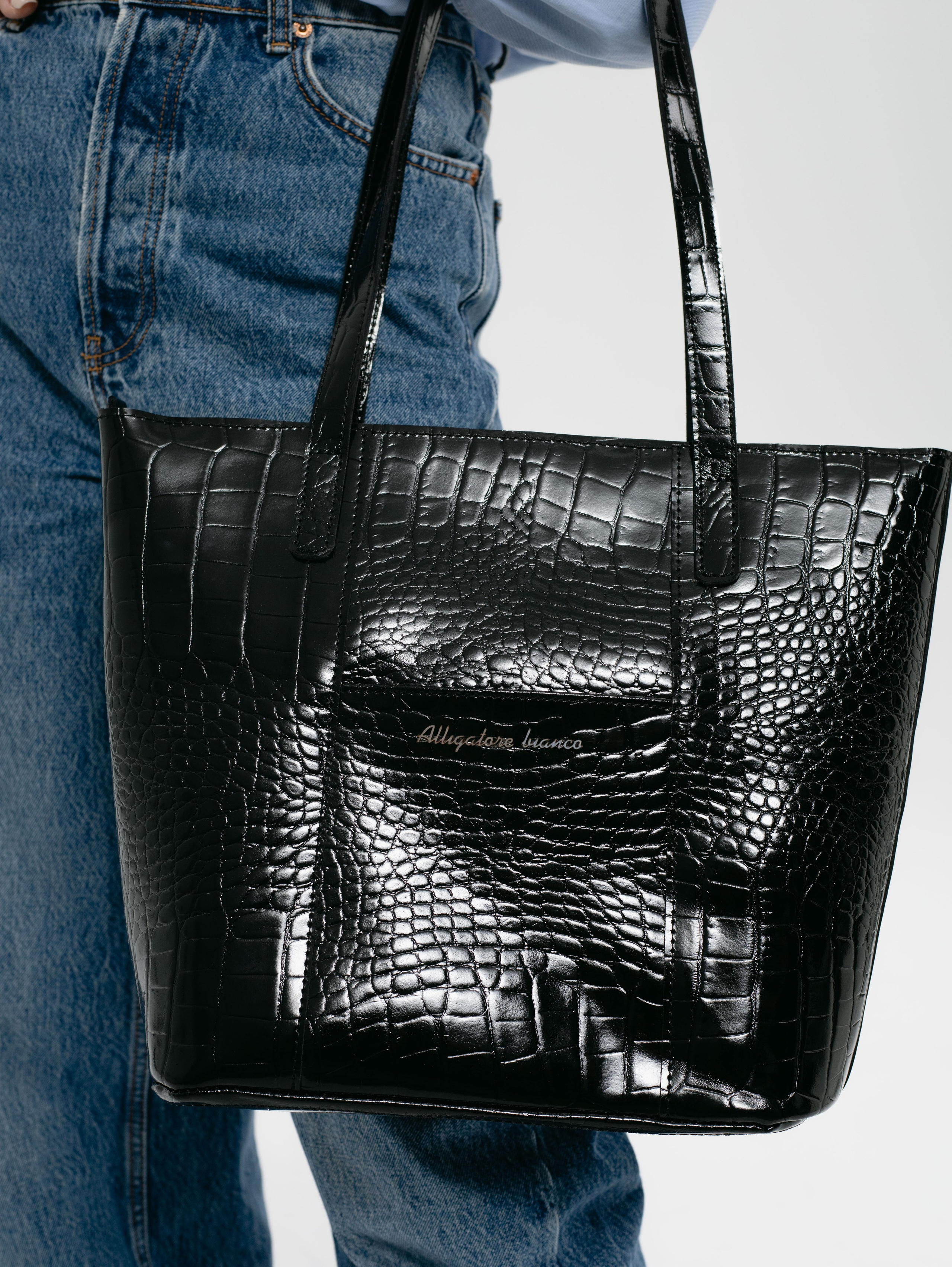 Модель 3Ш. Бренд Alligatore Biaco — это изящные изделия из натуральной кожи