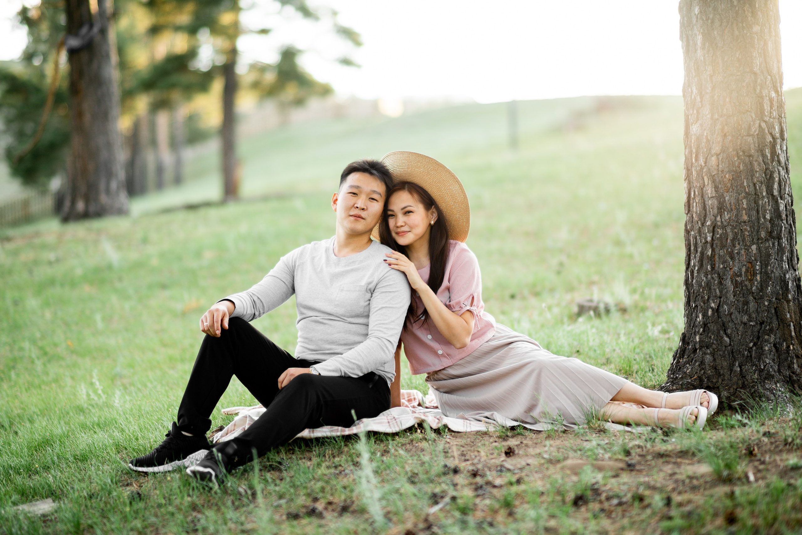 Гомбо и Туяна. Фотограф Улан-Удэ