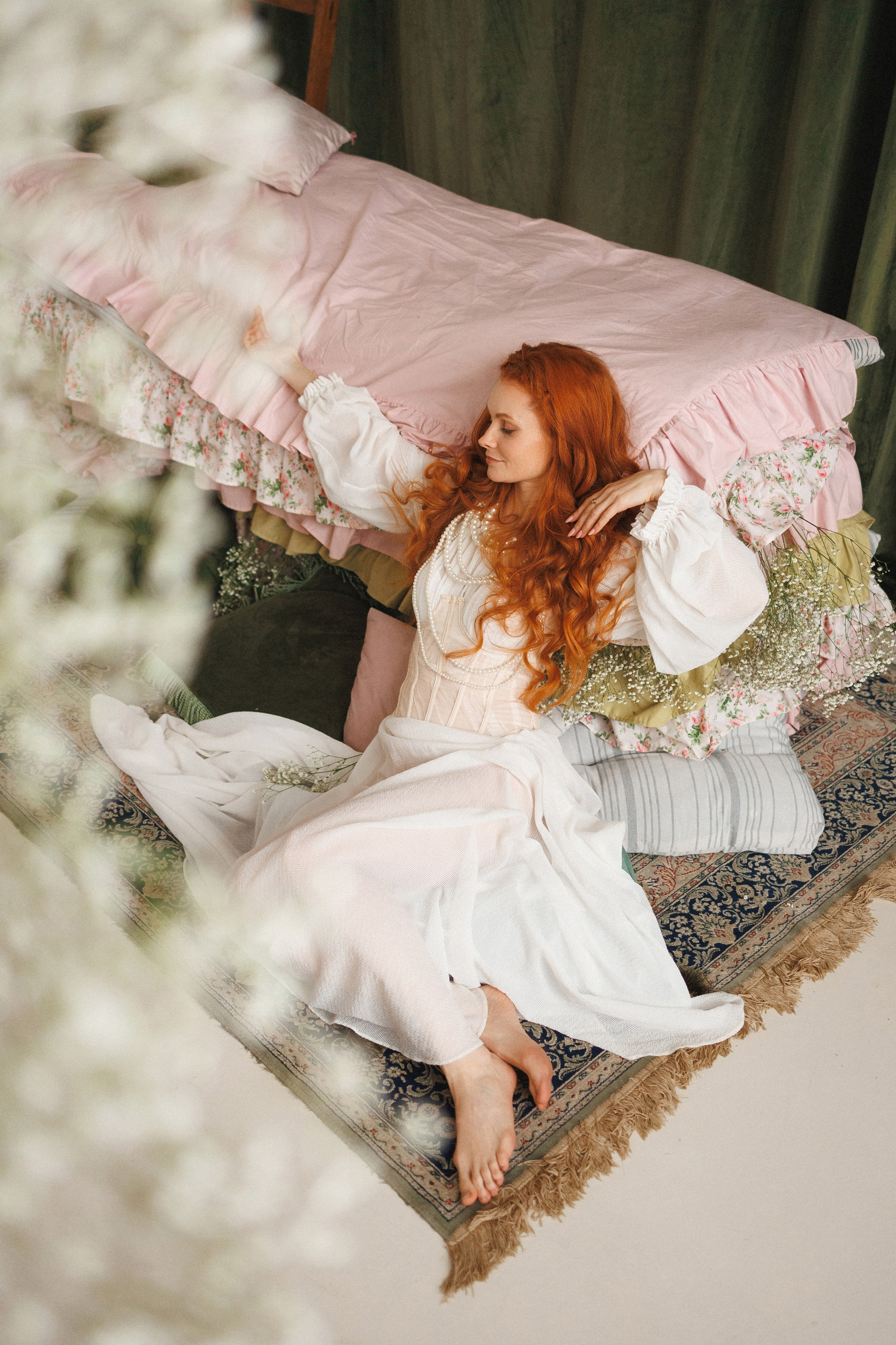 Женская фотосессия в стиле «Принцесса на горошине». Семейный и детский фотограф в Краснодаре Анна Трашкова
