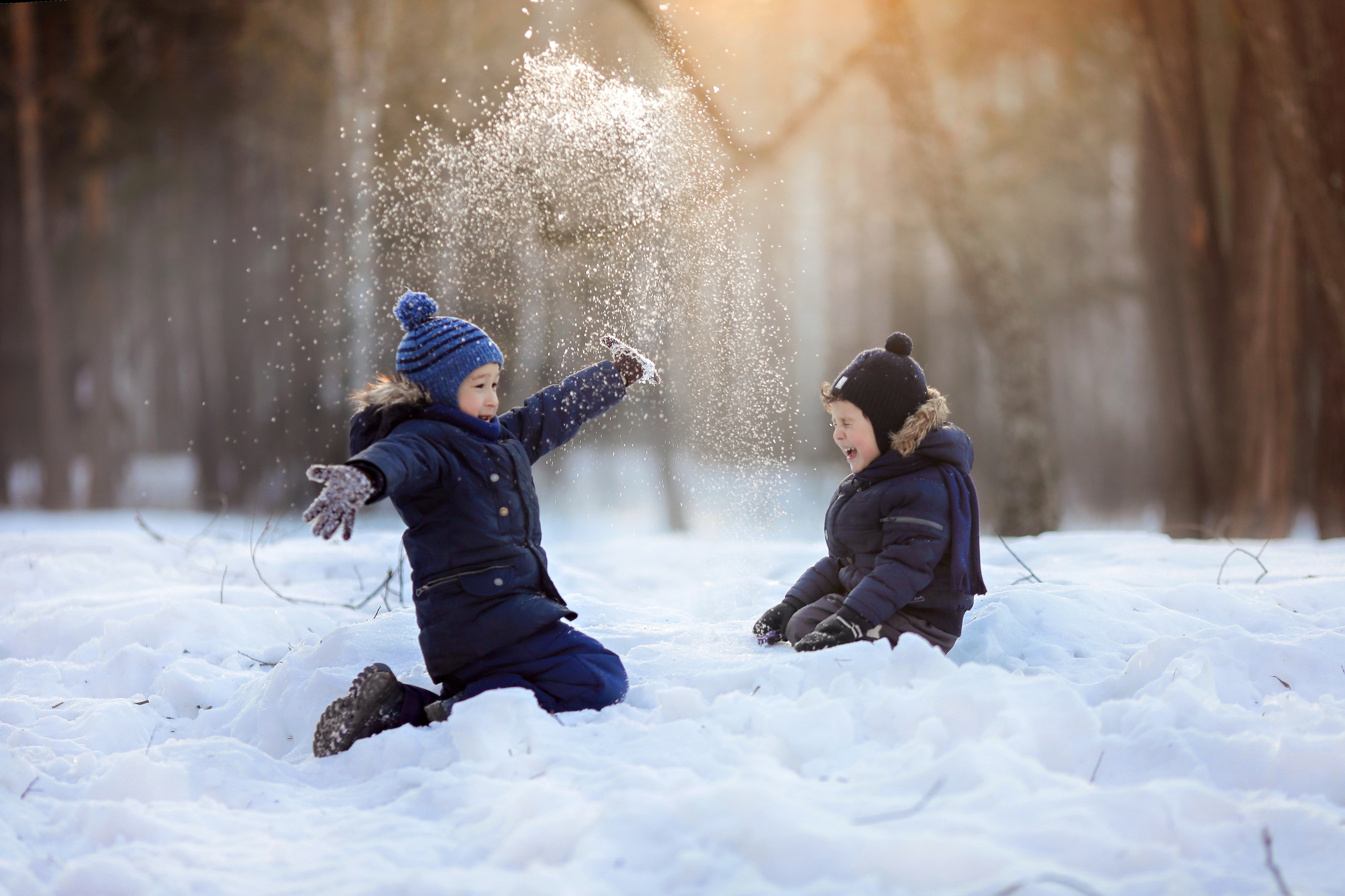 фотографии детей на природе Екатеринбург зимой