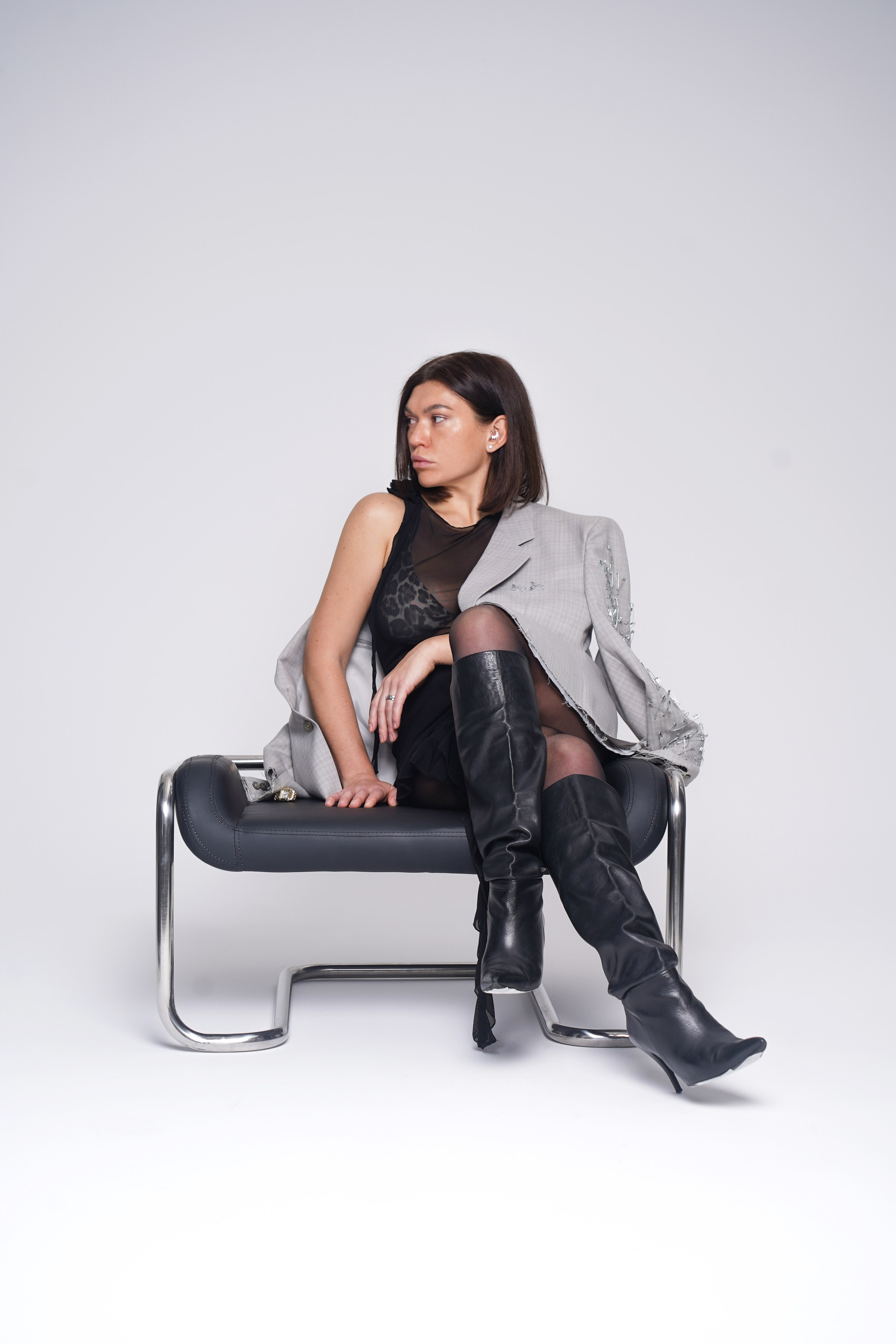 Фото на циклораме. Фотостудия СМЕНА. Анна, фотограф Москва, Зеленоград