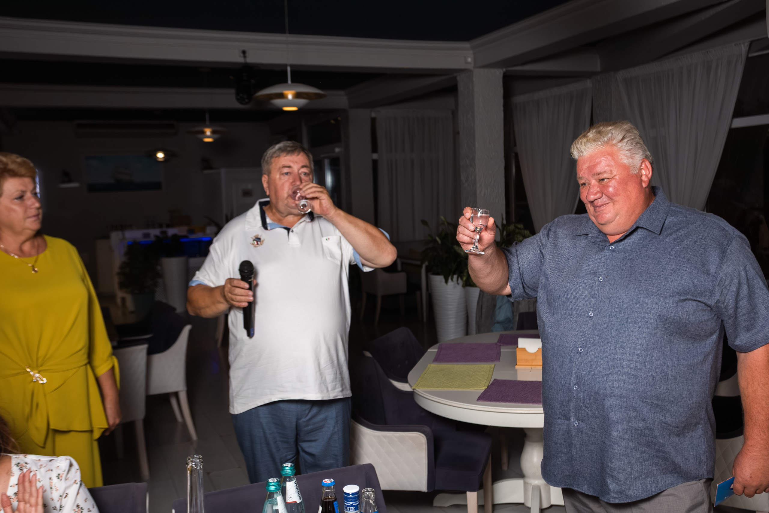 Юбилей в кафе «Парус». Репортажный фотограф Анапа