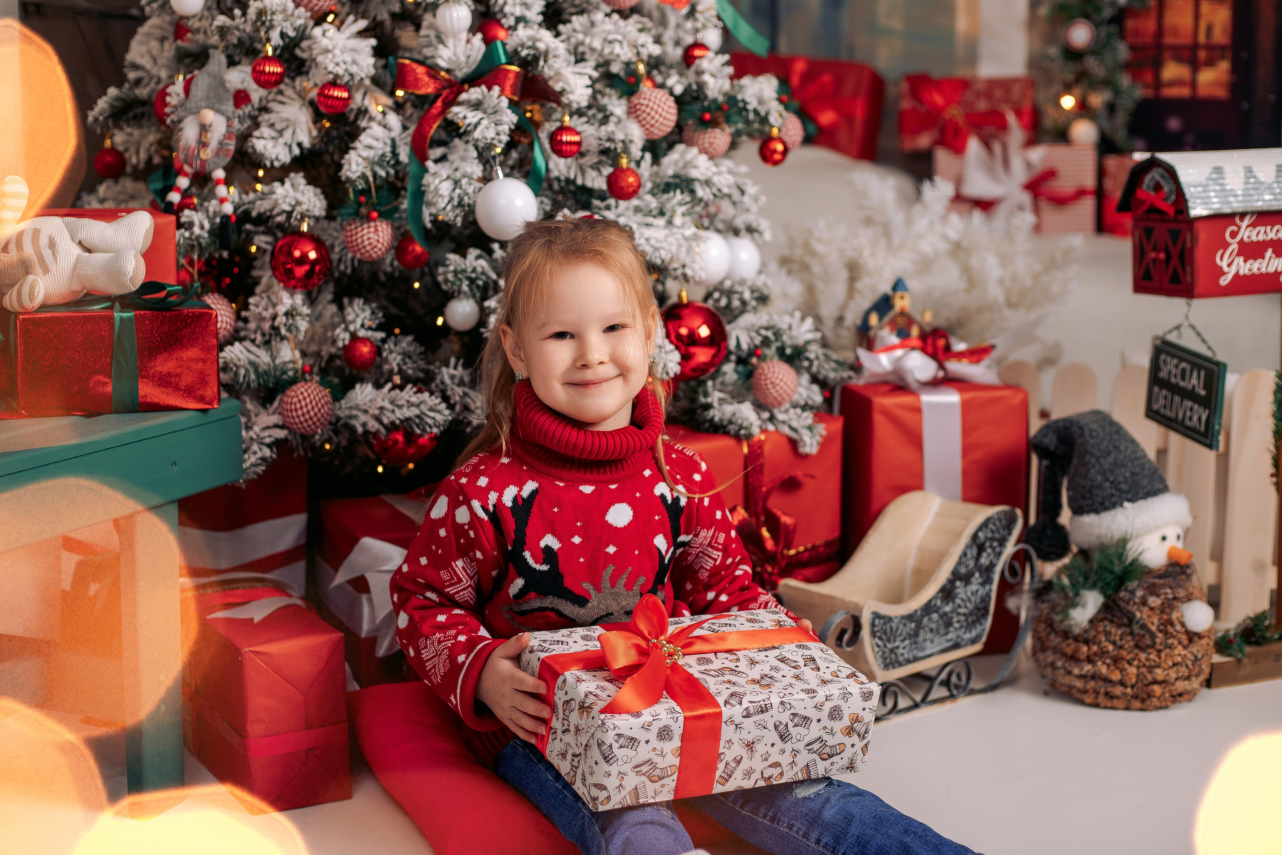 Новогодняя фотосессия фотодень спб с кроликами. Фотограф в Санкт-Петербурге, Анна Скворцова