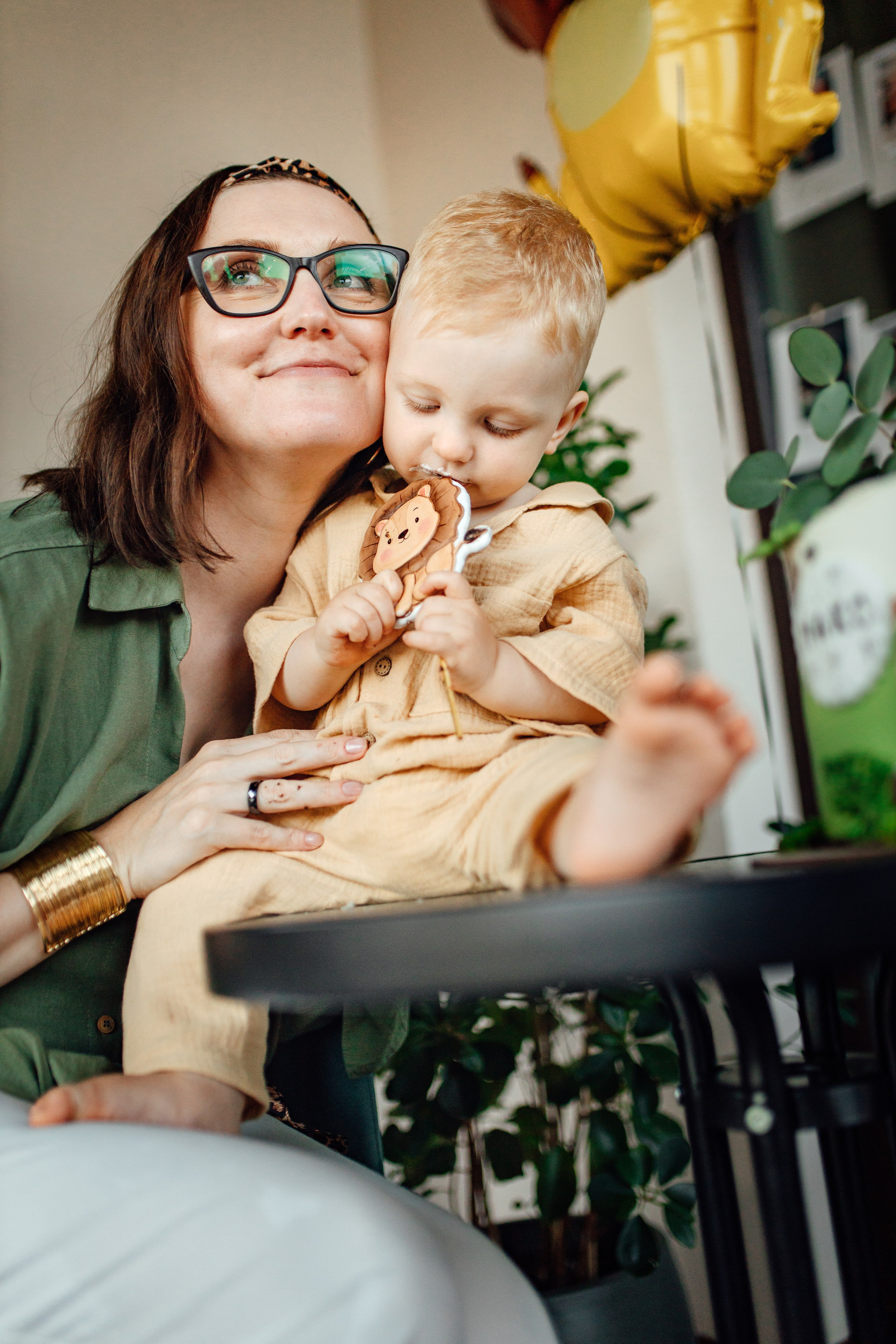 Максику 1 годик, отмечаем дома