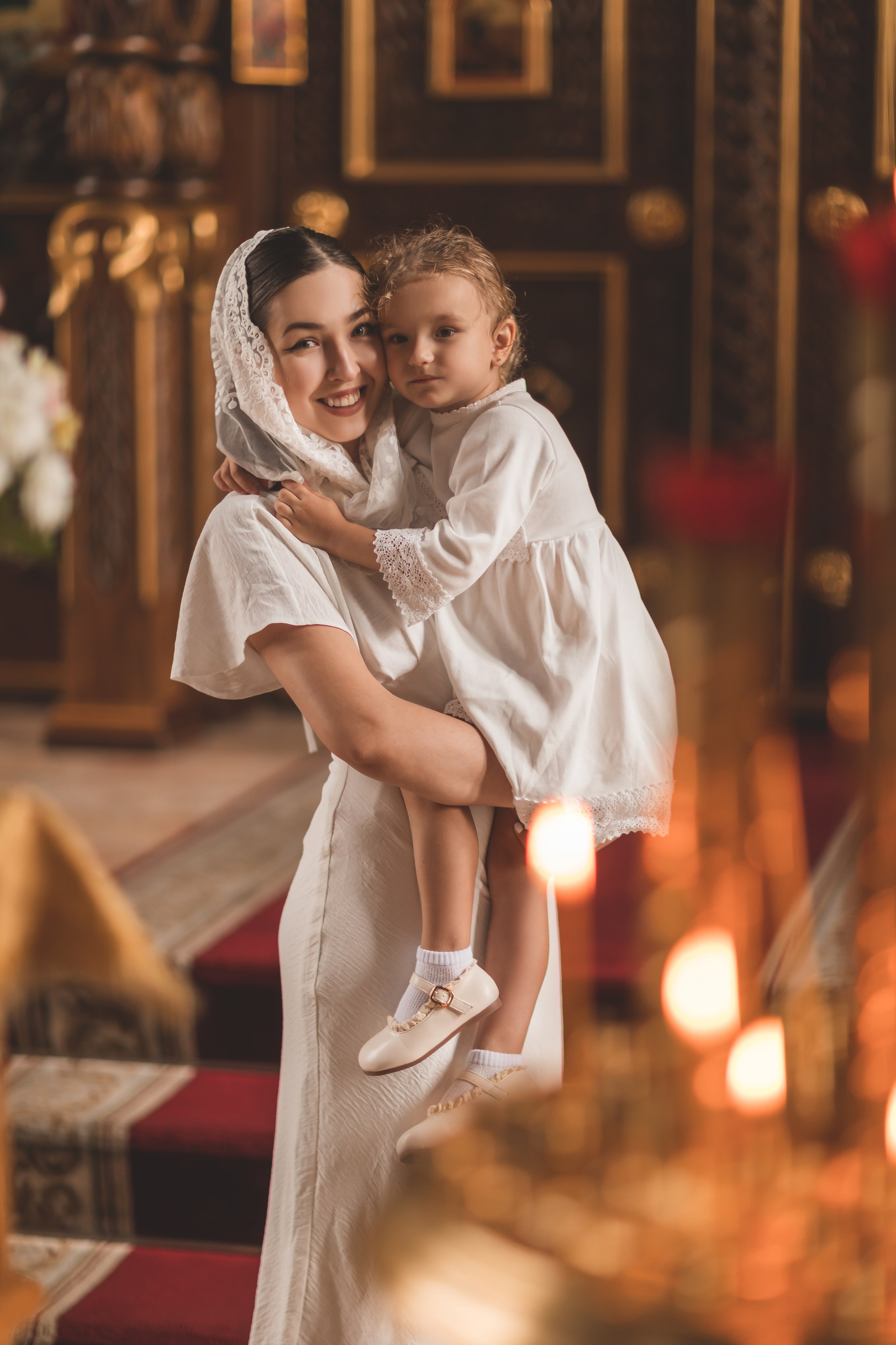Крещение. Семейный и детский фотограф Краснодар Валерия Власенко