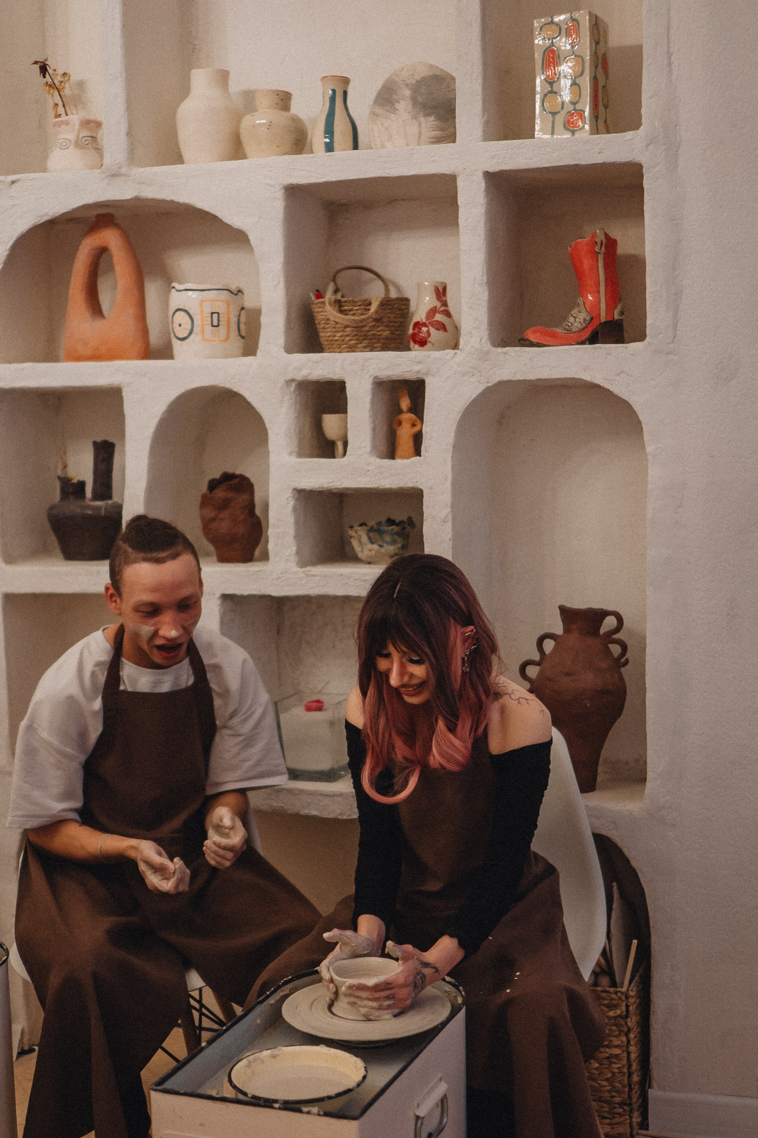 СВИДАНИЕ В ГОНЧАРНОЙ МАСТЕРСКОЙ. Профессиональный фотограф, Санкт-Петербург — Виктория Богомолова