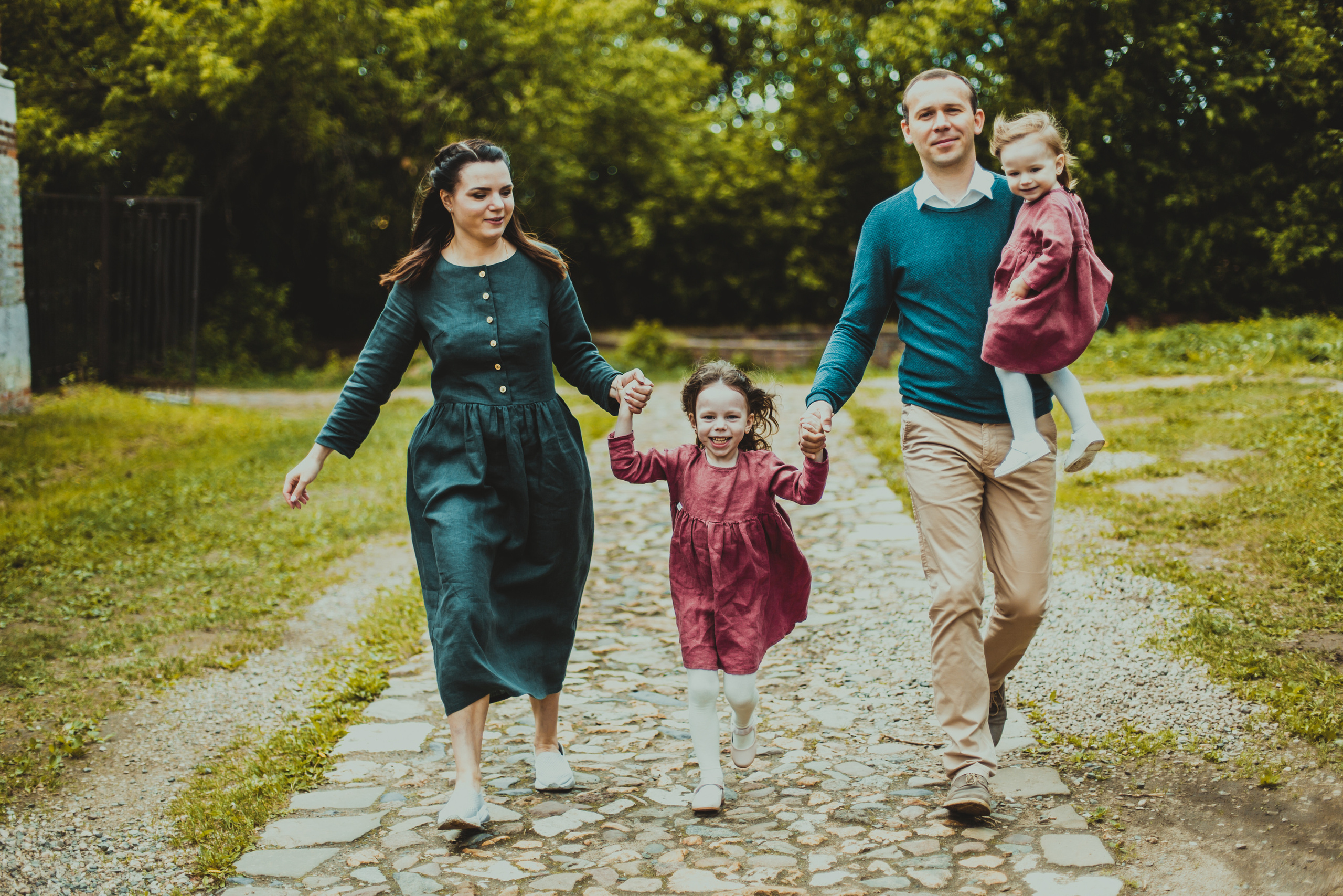 Таня, принцессы, и папа принцесс). Детский, свадебный и семейный фотограф Юлия Курбатова, Санкт-Петербург