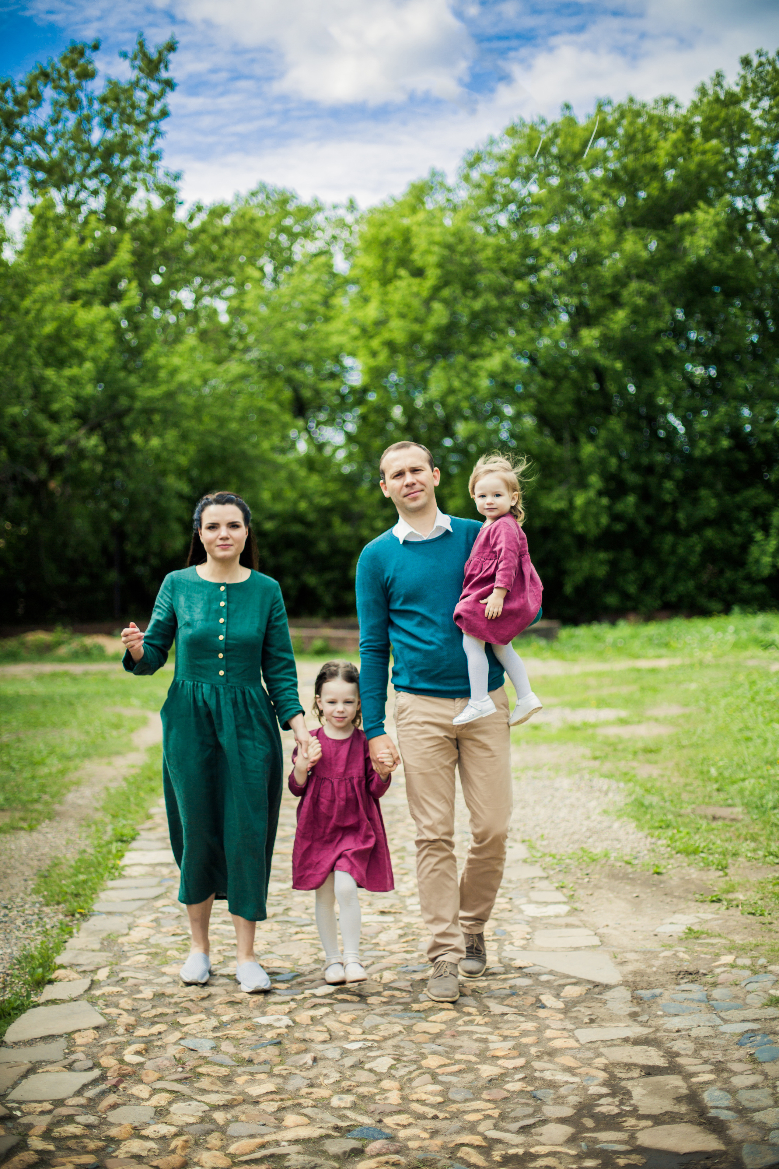 Таня, принцессы, и папа принцесс). Детский, свадебный и семейный фотограф Юлия Курбатова, Санкт-Петербург
