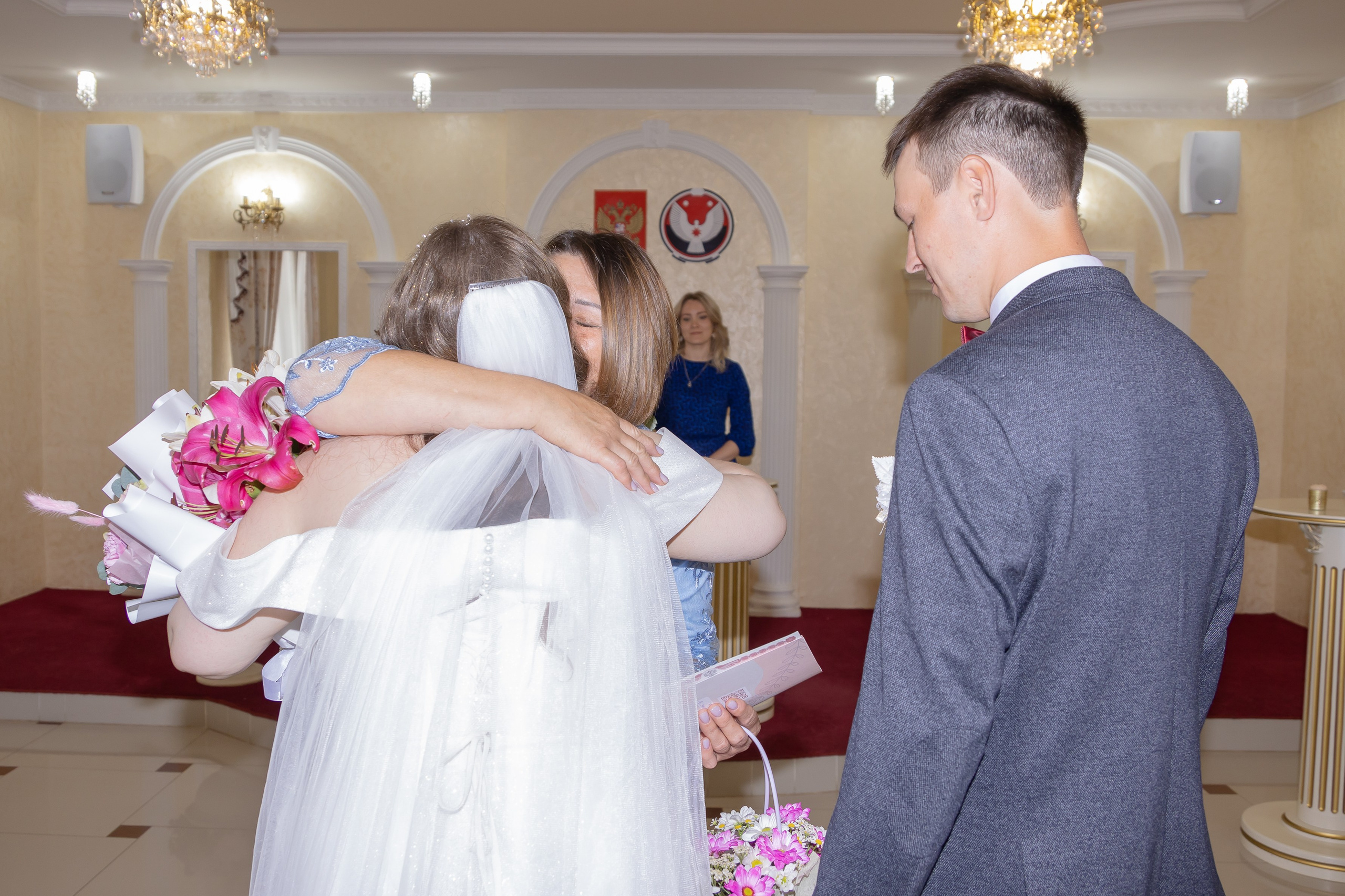 Свадебная съемка регистрации в ЗАГСе г. Можга