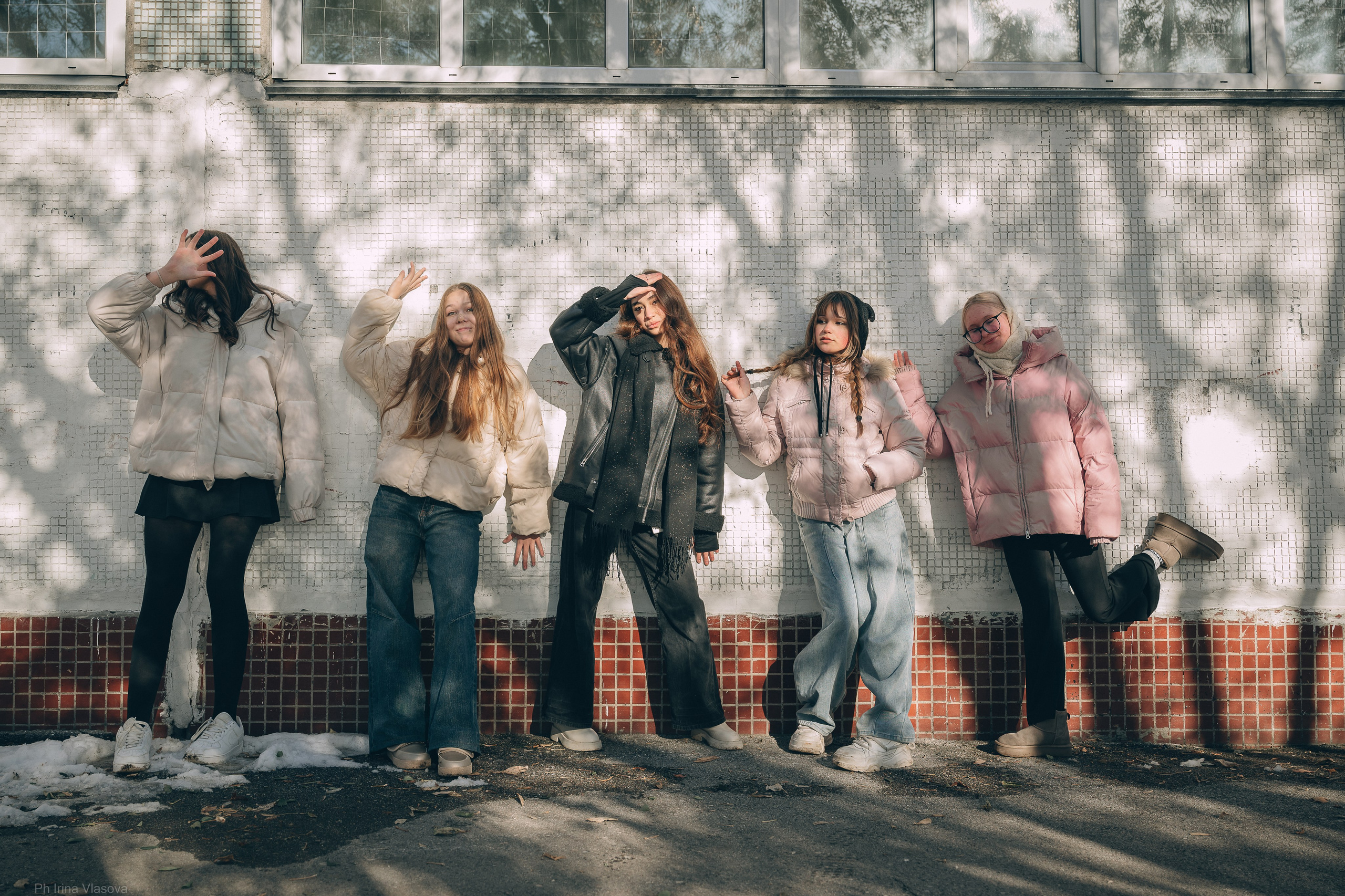 Школьные фотосессии на фотоальбом Новосибирск