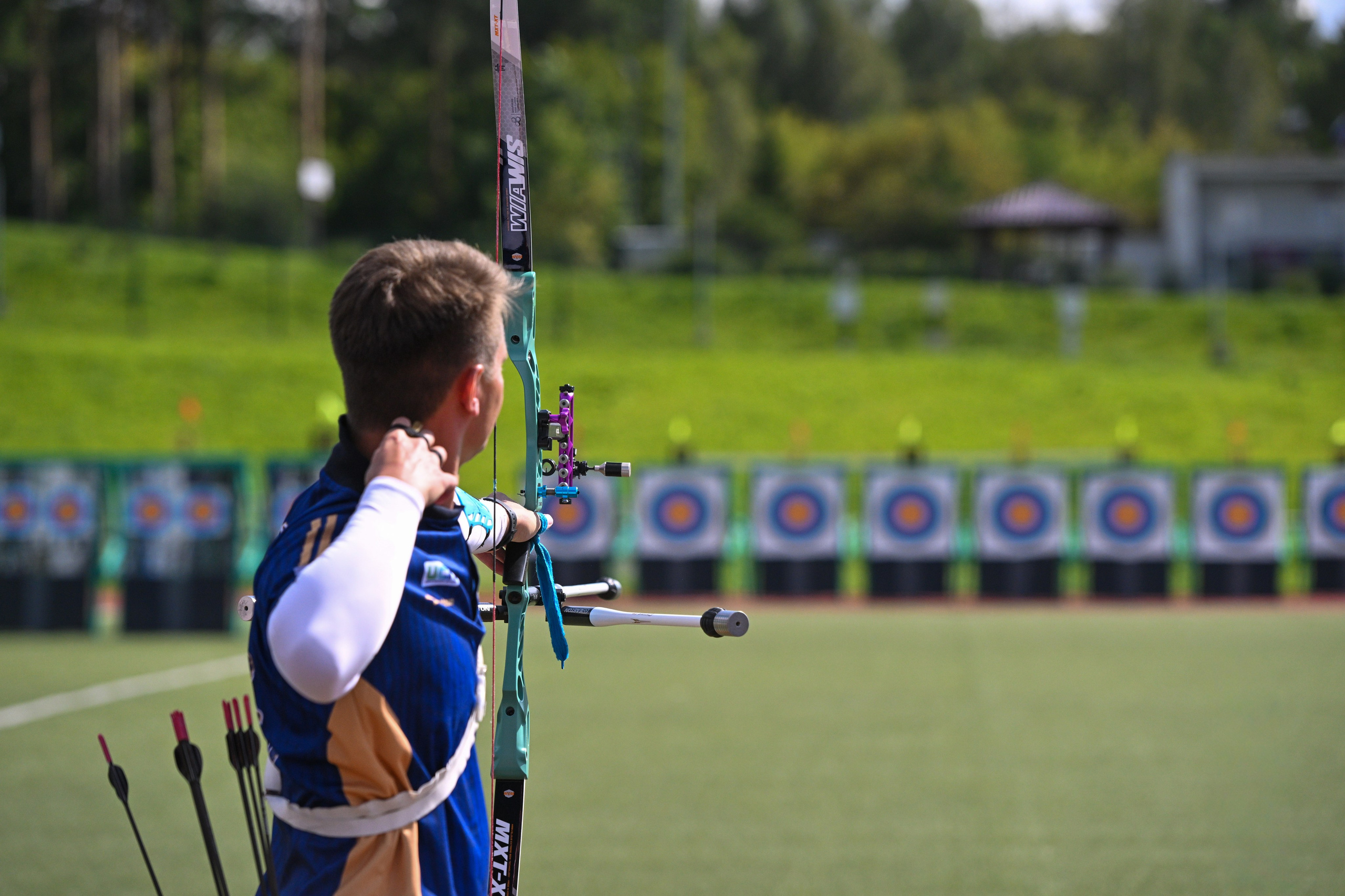 Стрельба из лука. Спортивный фотограф в Москве Дмитрий Тимошенко