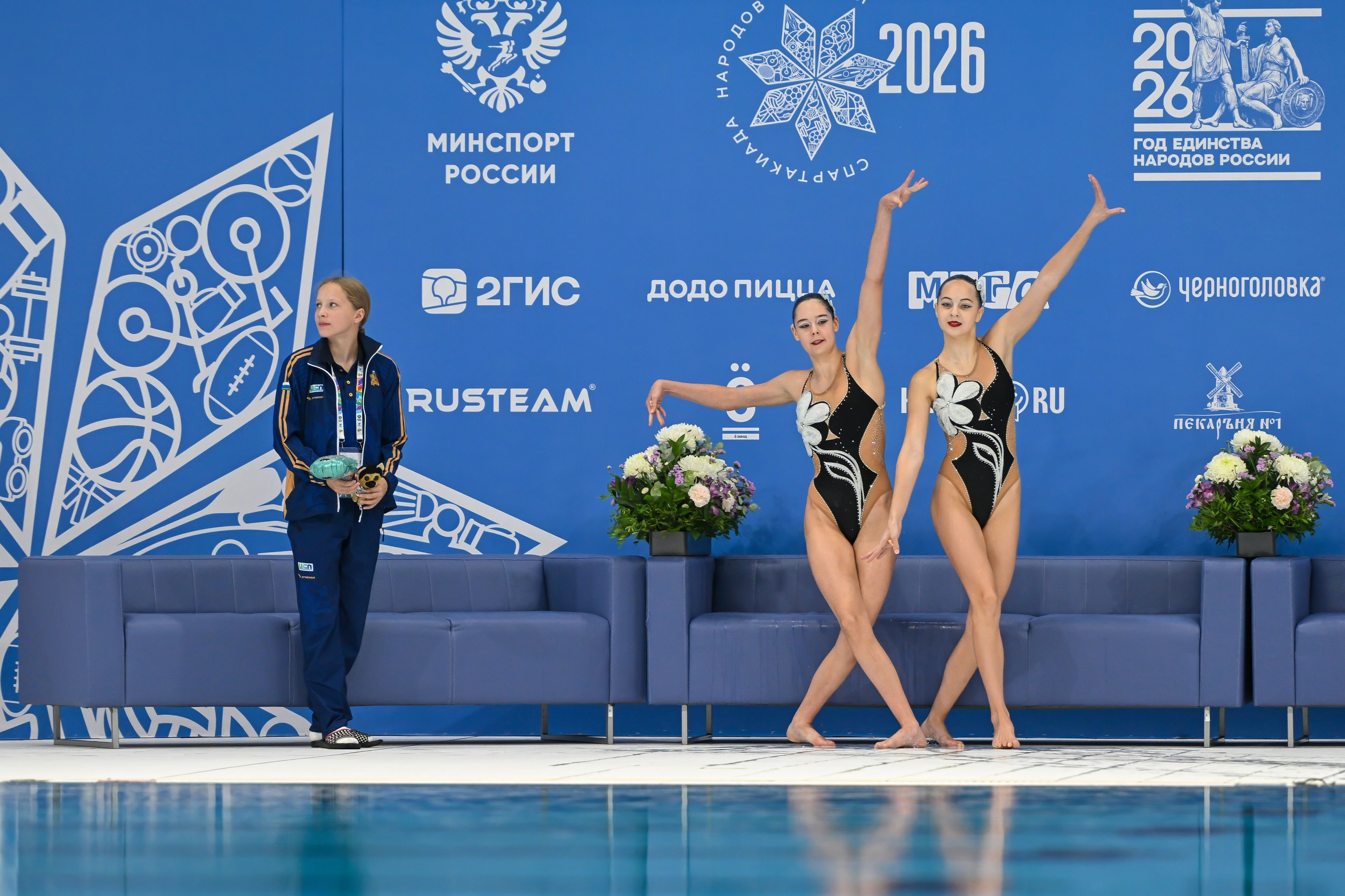 Синхронное плавание. Спортивный фотограф в Москве Дмитрий Тимошенко