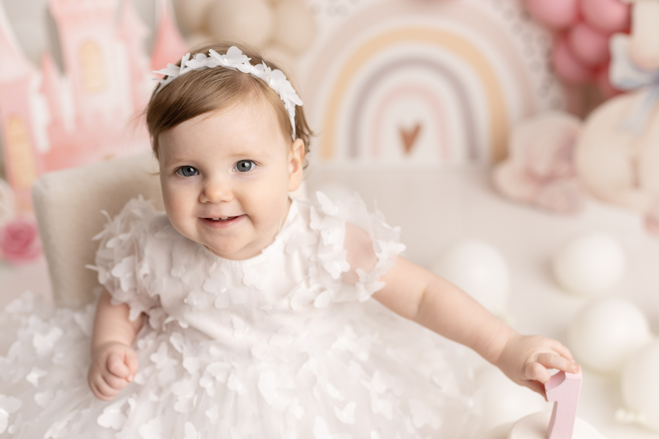 Фотосессия к первому дню рождения. Фотограф новорожденных, детский фотограф в г. Оренбурге Екатерина Козлова