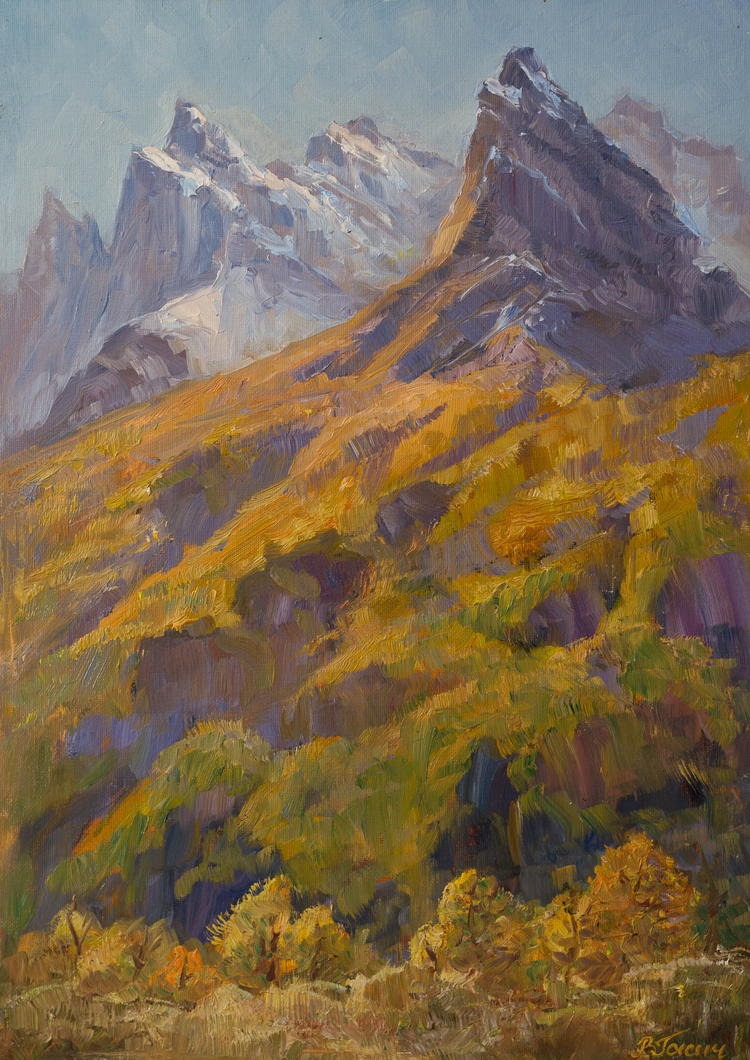 Пленэр / Plein air. Художник Василий Гасич