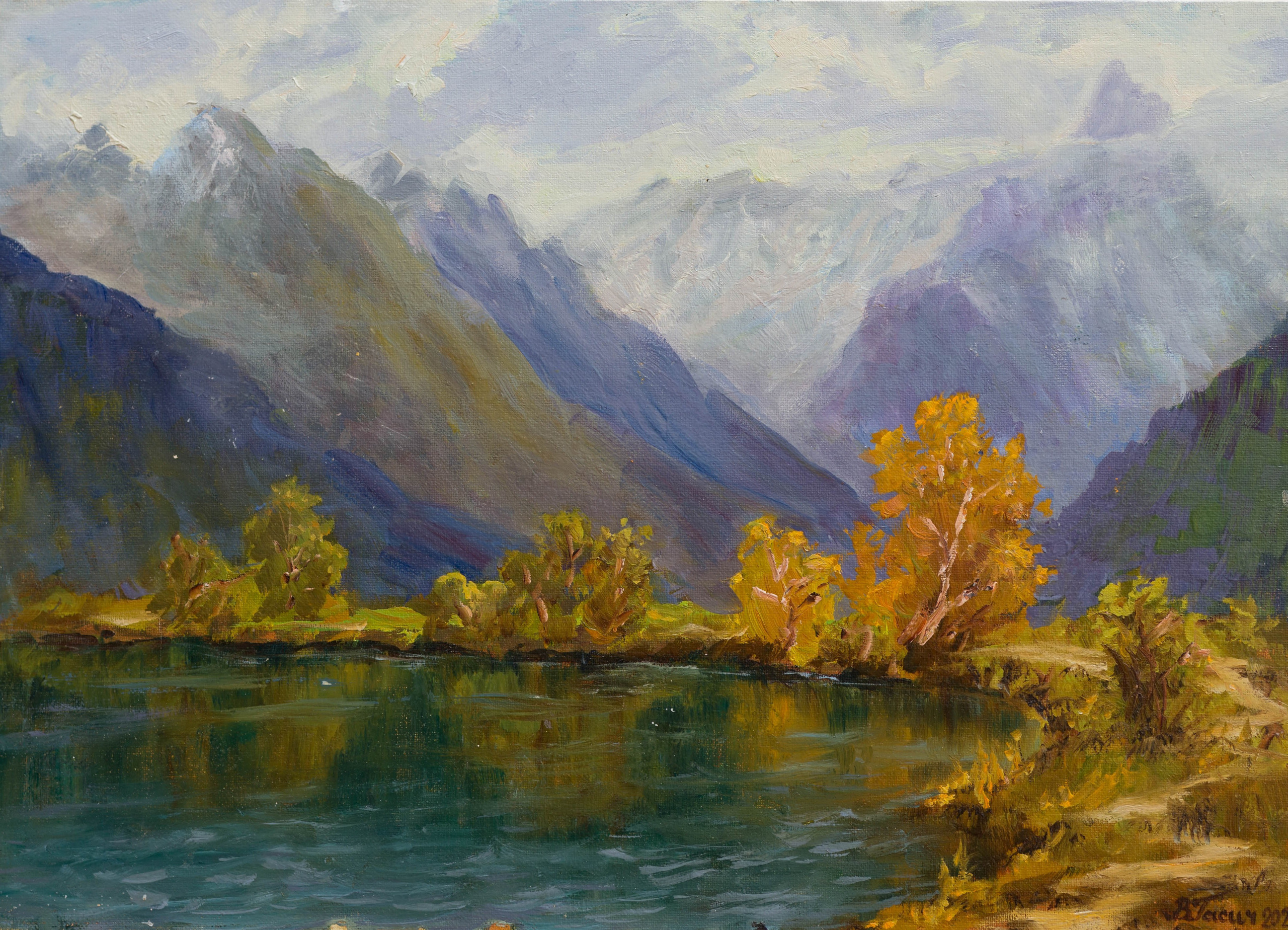 Пленэр / Plein air. Художник Василий Гасич