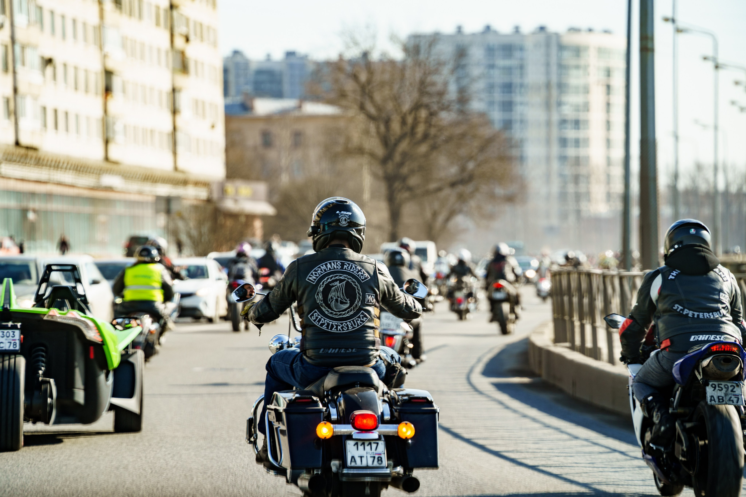Прохват мотоклуба Norman Riders ч.1. Концертный и репортажный фотограф в Санкт-Петербурге Слава Пахомов