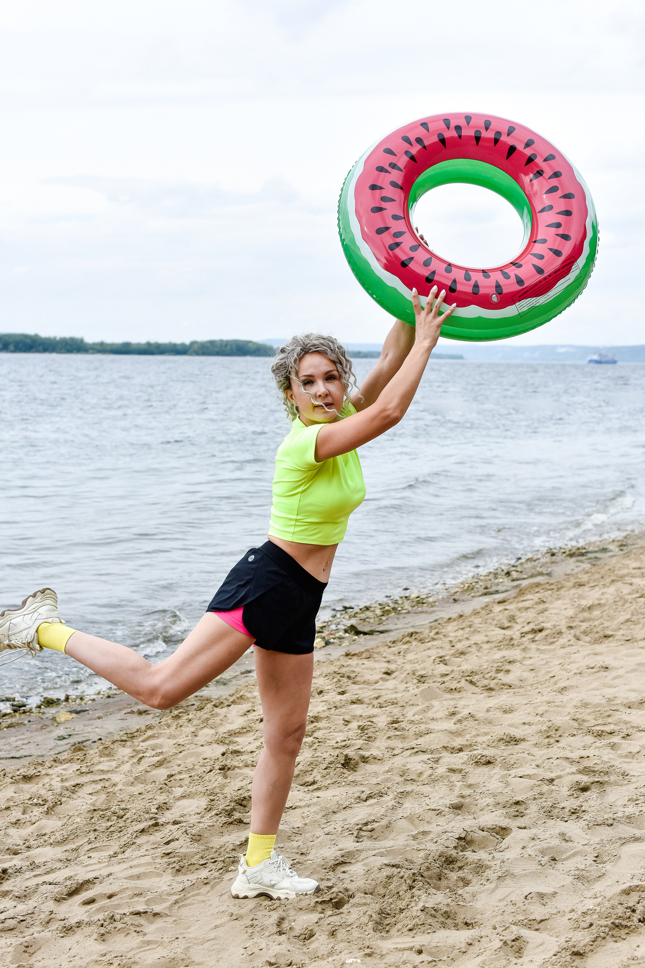 Фитнес-леди