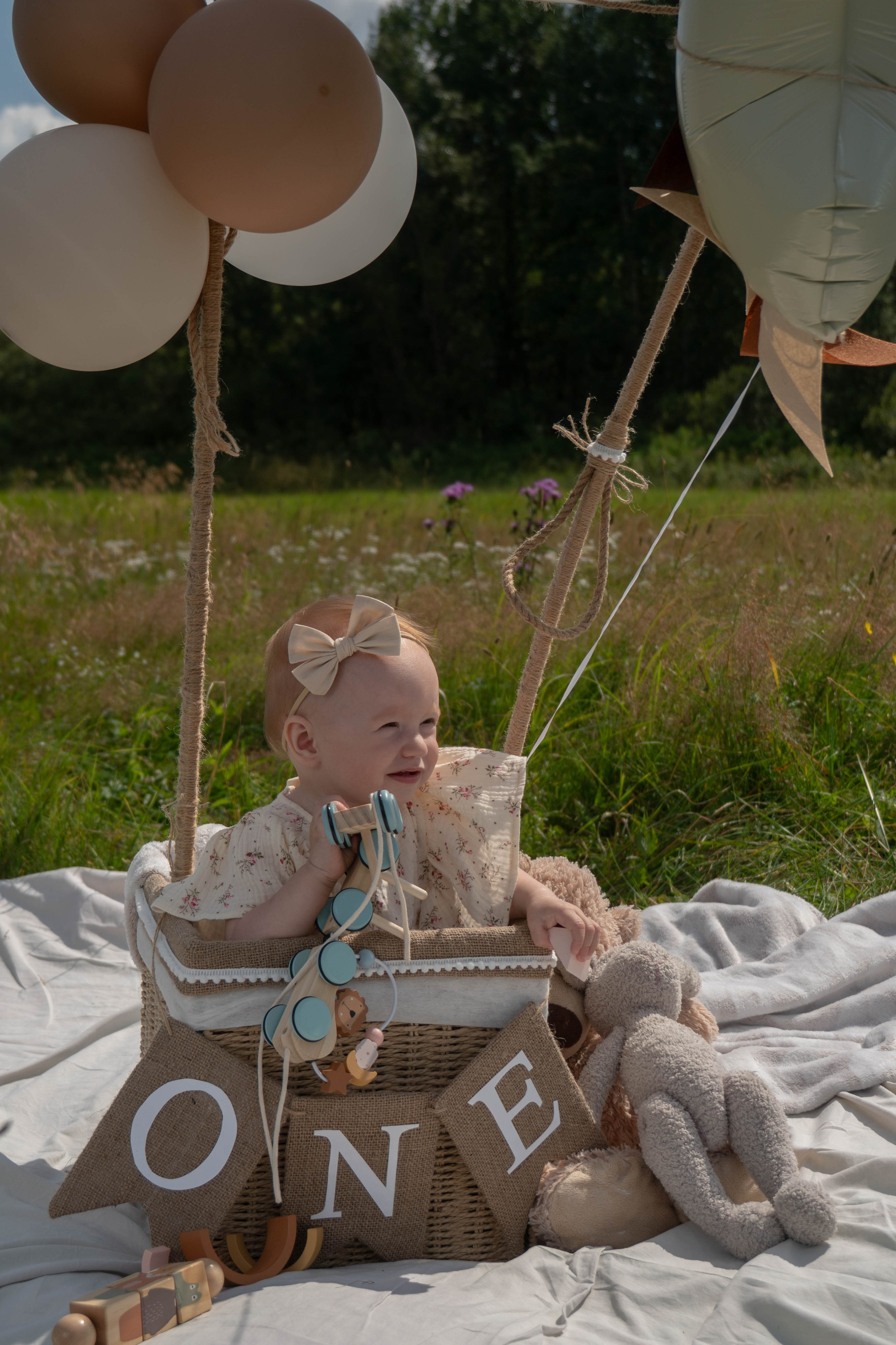 На воздушном шаре. Фотограф Санкт-Петербург