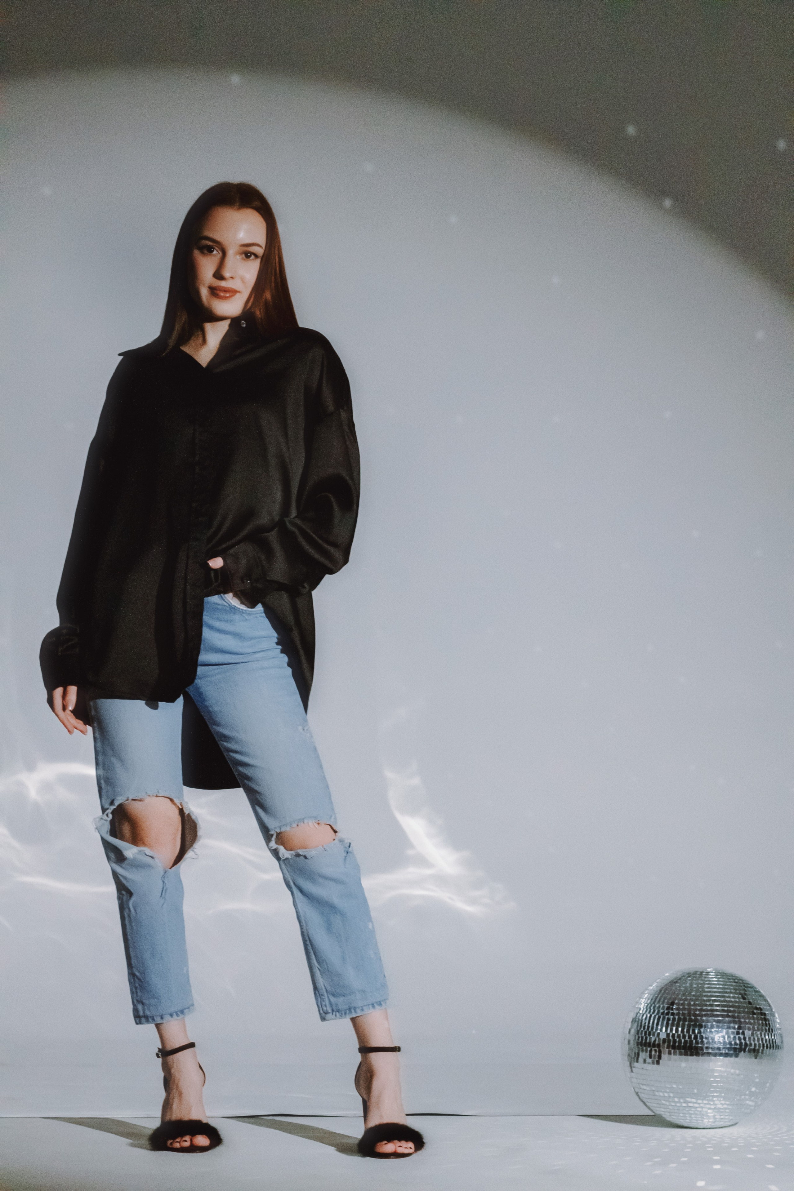 Саша и Аля. Телецентр. Аля Рашпиль. Фотограф Москва