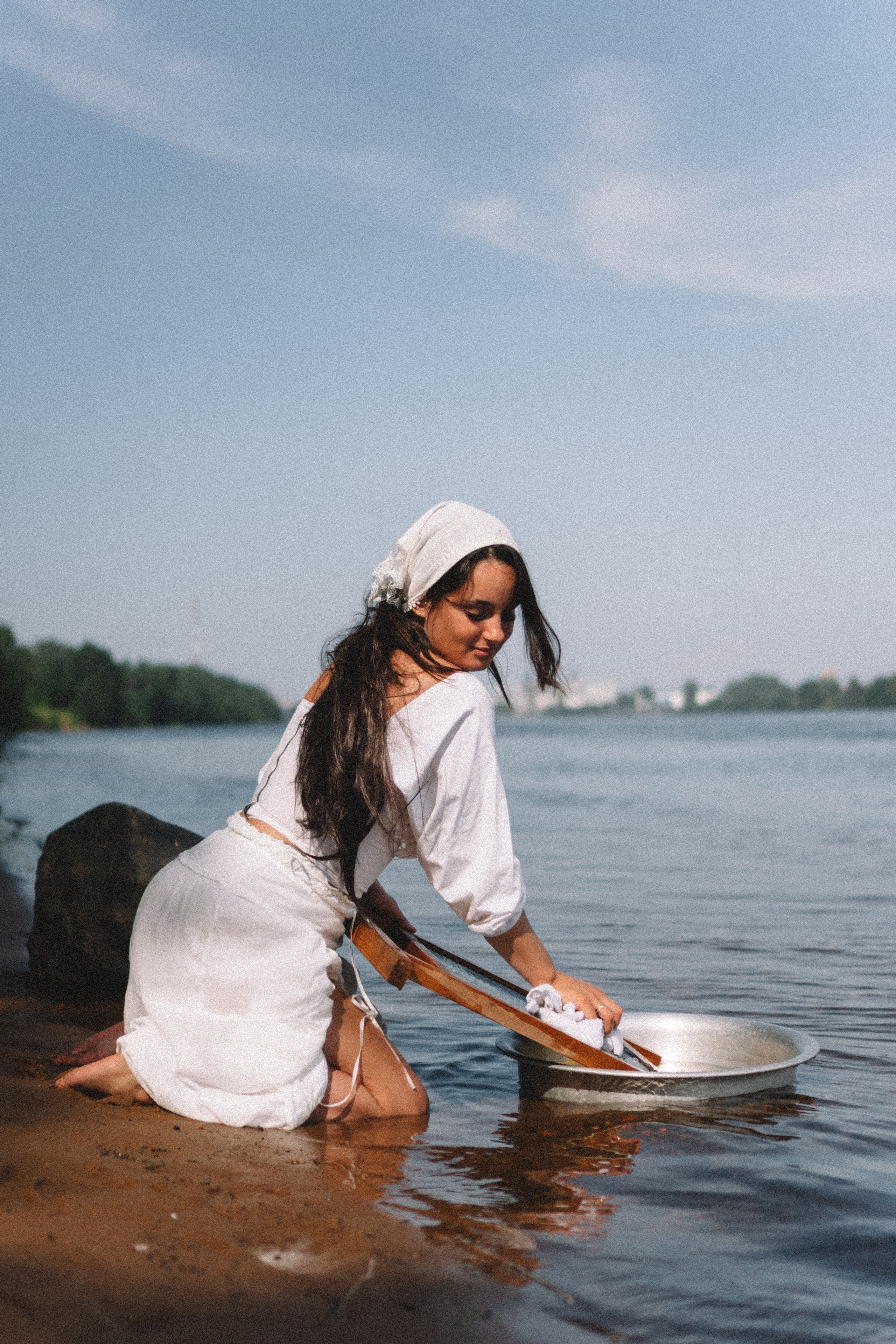 СТИРКА НА РЕКЕ. Профессиональный фотограф, Санкт-Петербург — Виктория Богомолова