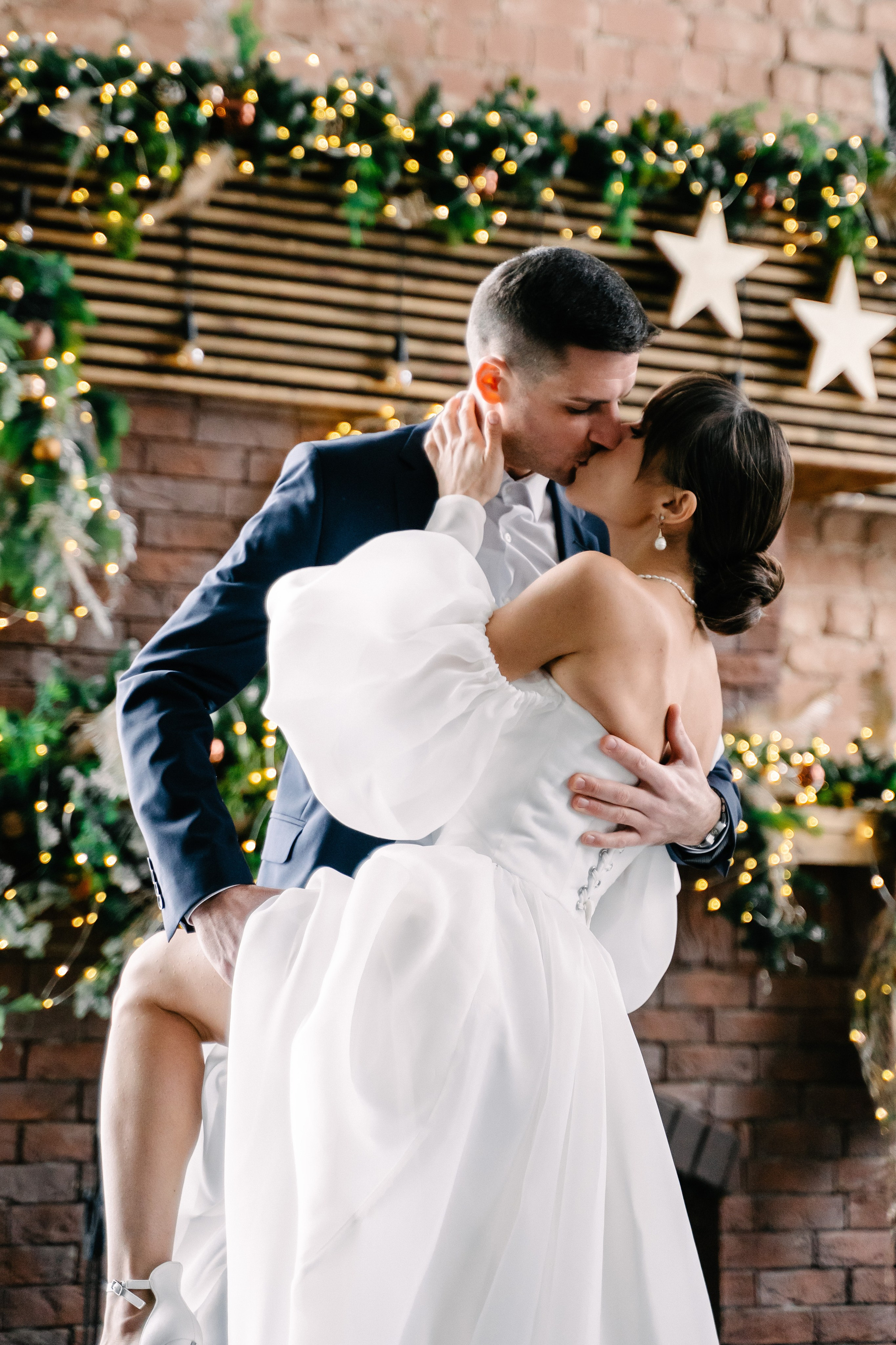 Свадебная фотосессия молодоженов в студии. Свадебный и семейный фотограф из Воронежа|Москвы Бубнова Екатерина