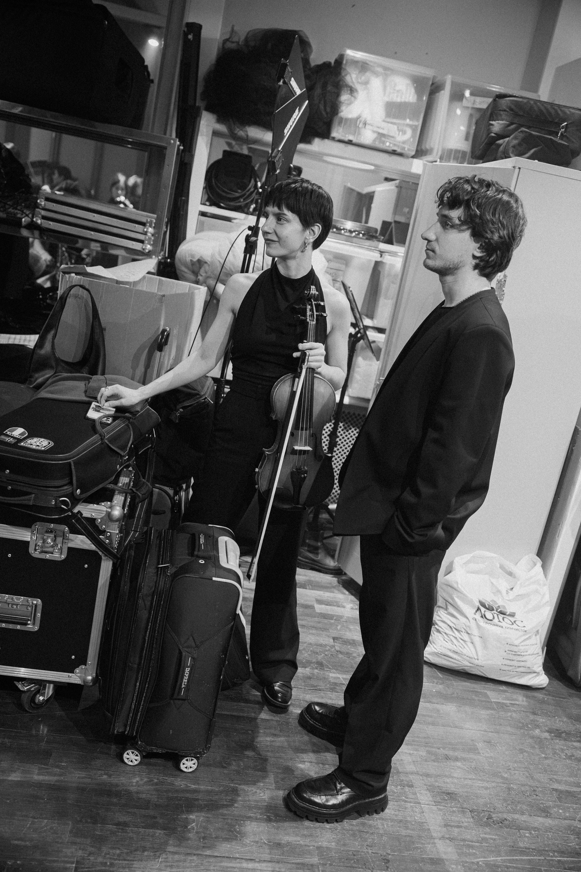 Концерт музыки композитора-резидента Алексея Ретинского «Dom Radio». Репортажный фотограф в Санкт-Петербурге Александр Паклин