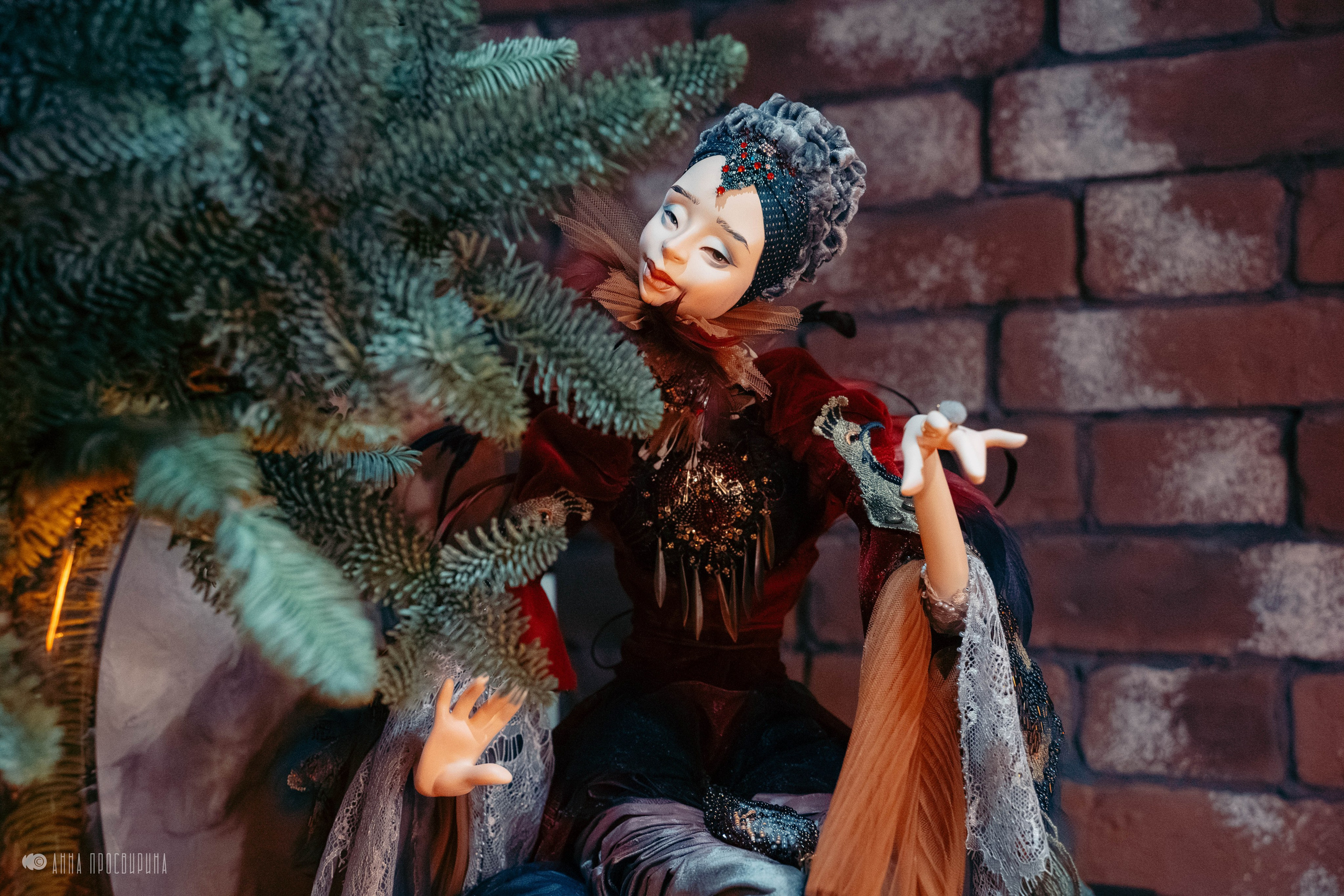 Новогодний корпоратив в вампирском стиле, ID Home. Ваш фотограф в Санкт-Петербурге Анна Просвирина