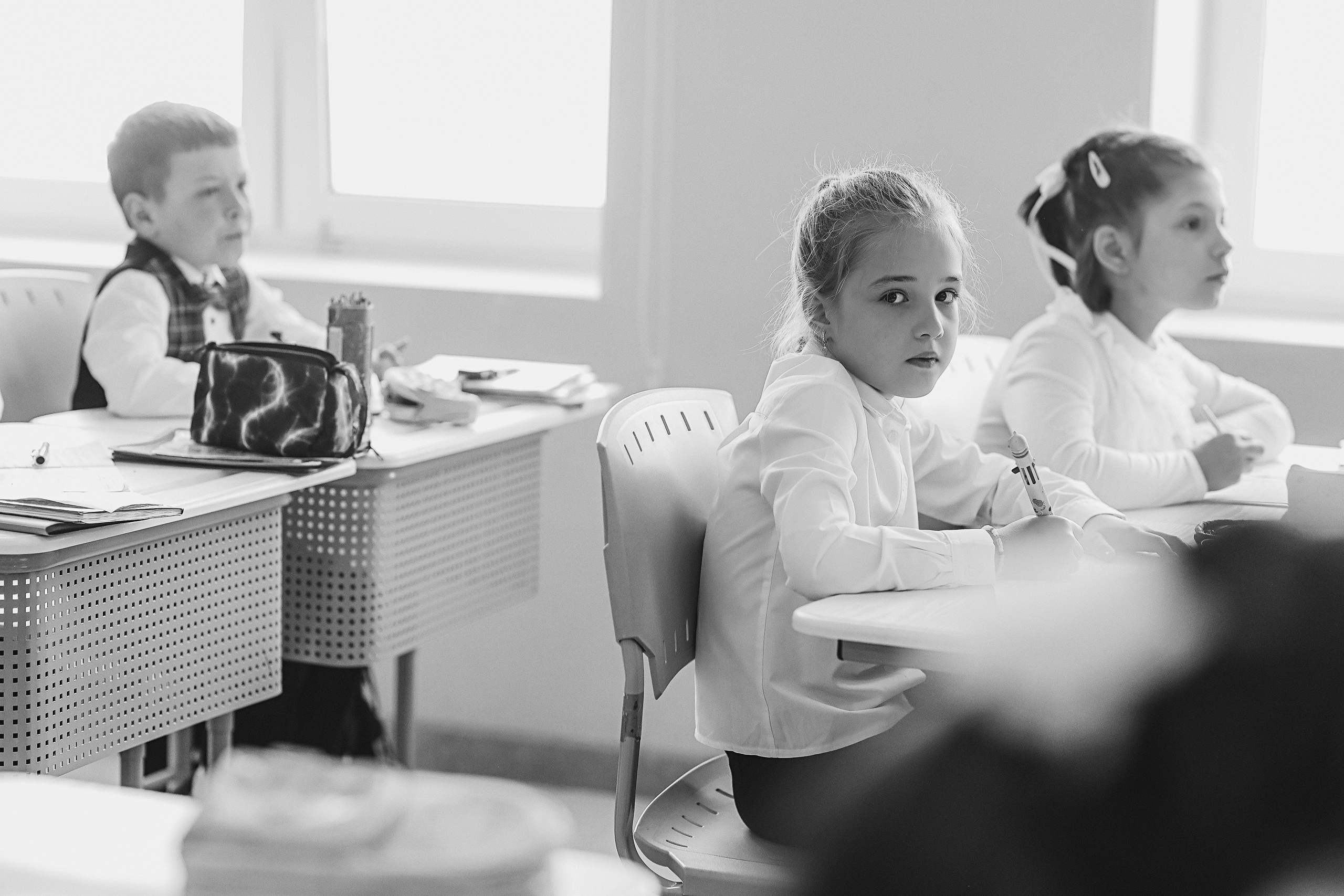 Один день в школе 1 класс. Семейный фотограф Тюмень, фотограф на роды Салмина Мария