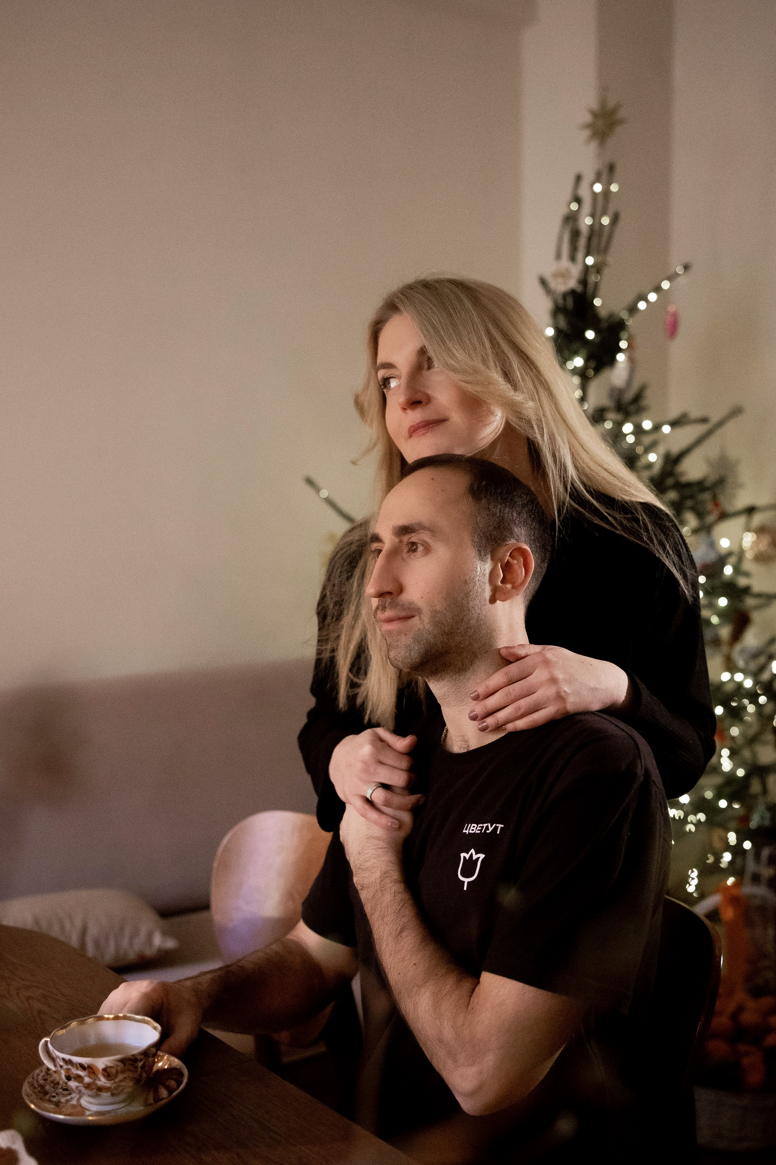 Домашняя новогодняя для Юлии. Семейный фотограф в Москве