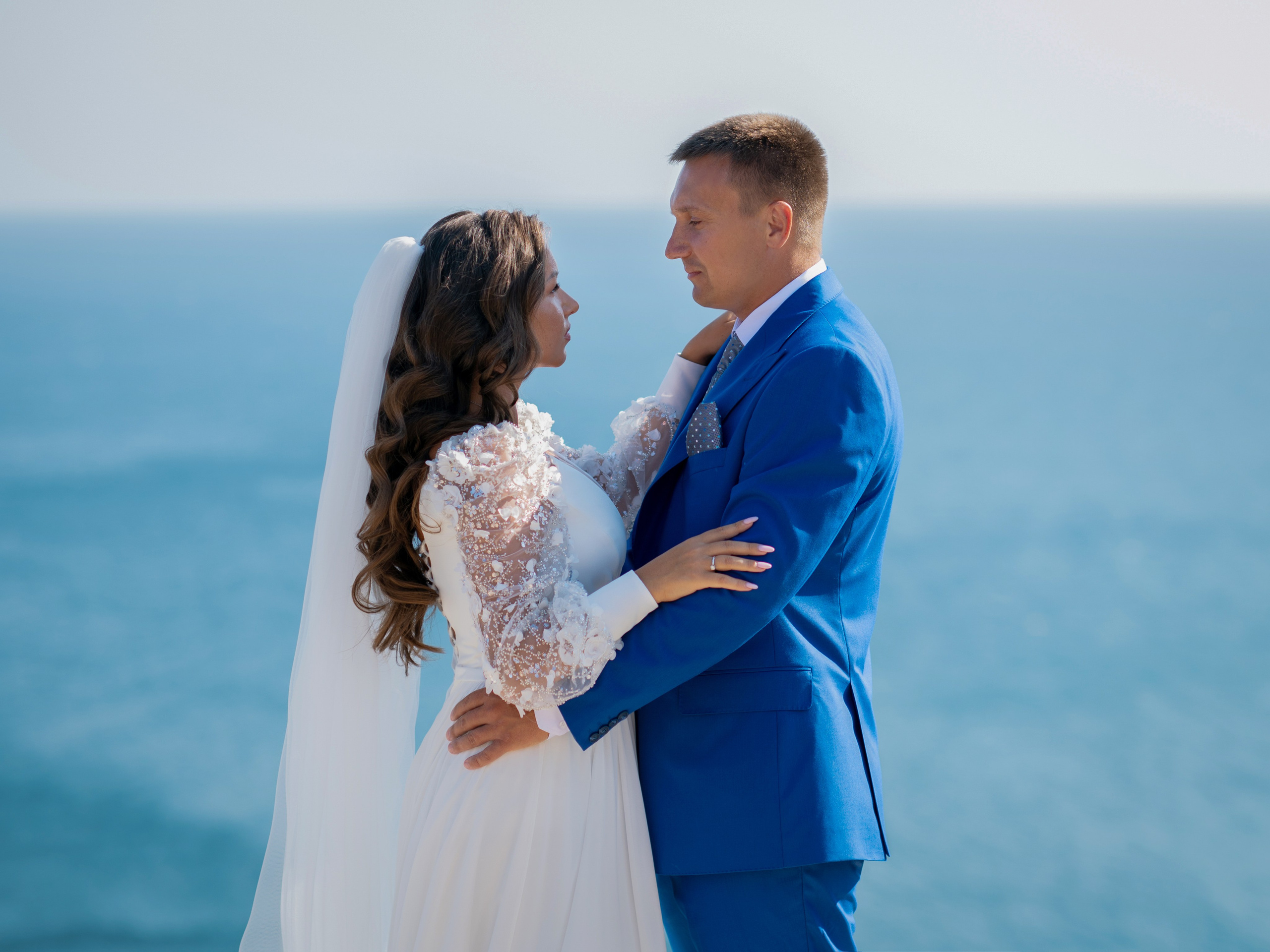 Свадебная фотосессия у моря
