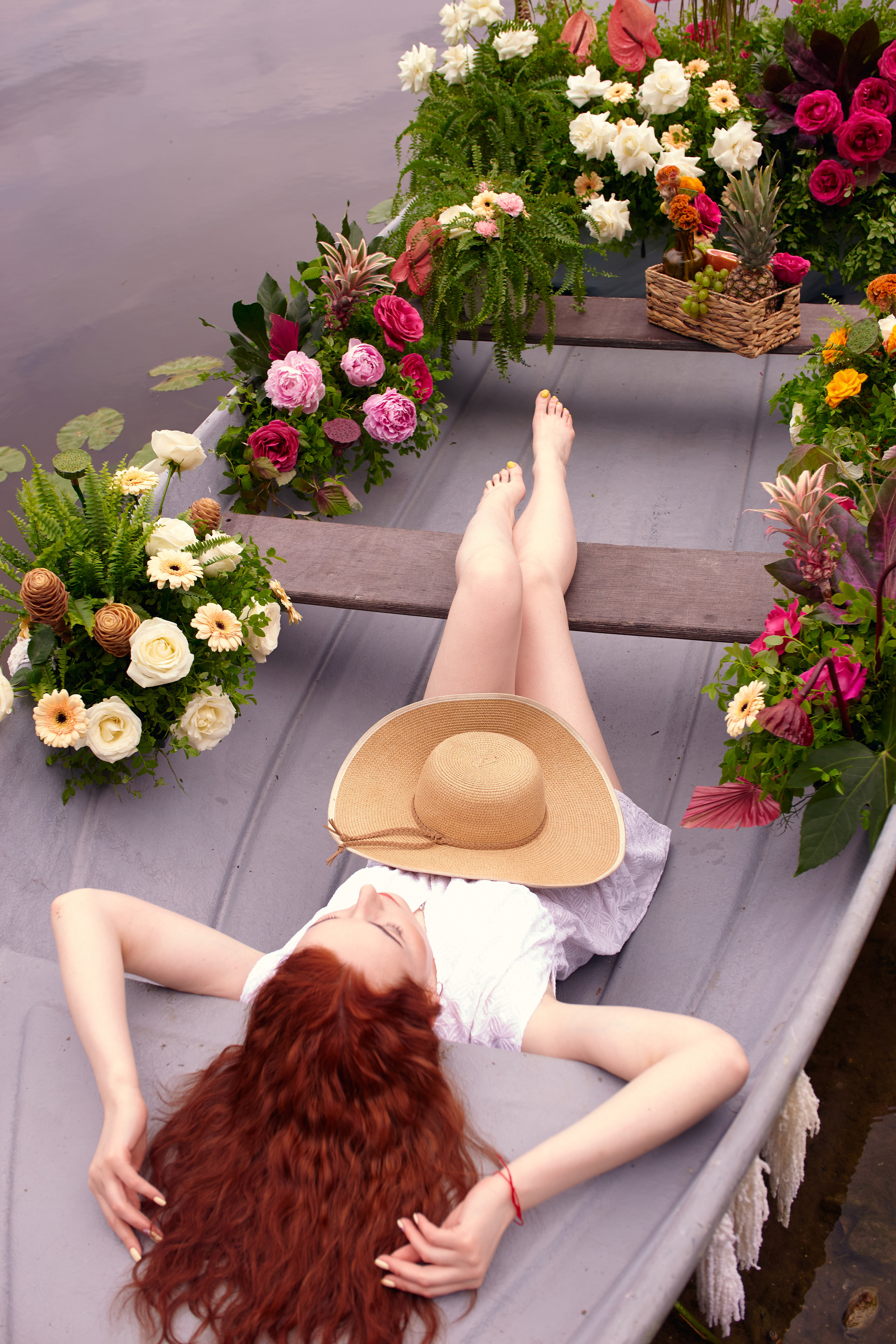 '' Лодка в цветах''. Семейный и женский фотограф в Санкт-Петербурге Анастасия Стати