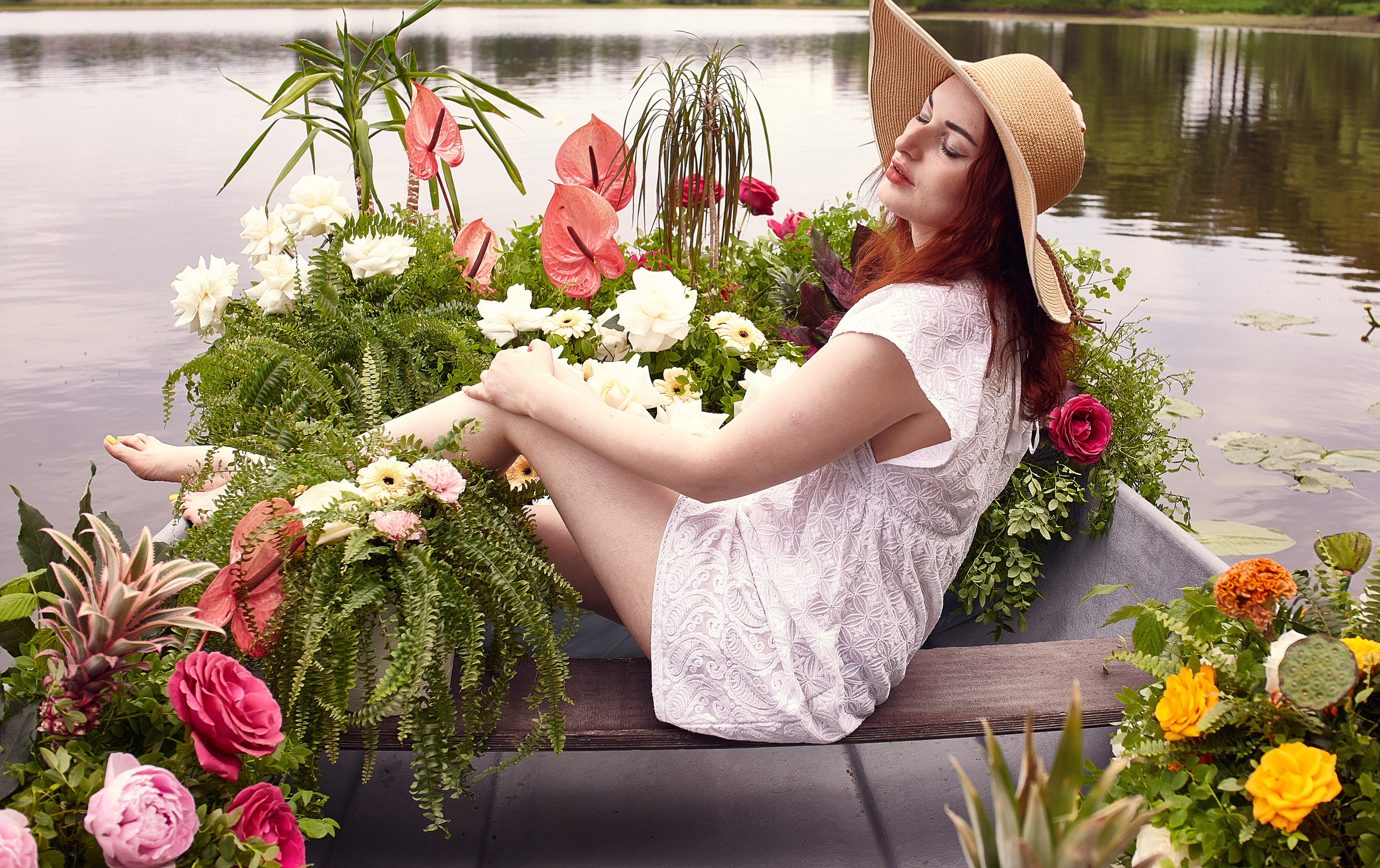 '' Лодка в цветах''. Семейный и женский фотограф в Санкт-Петербурге Анастасия Стати