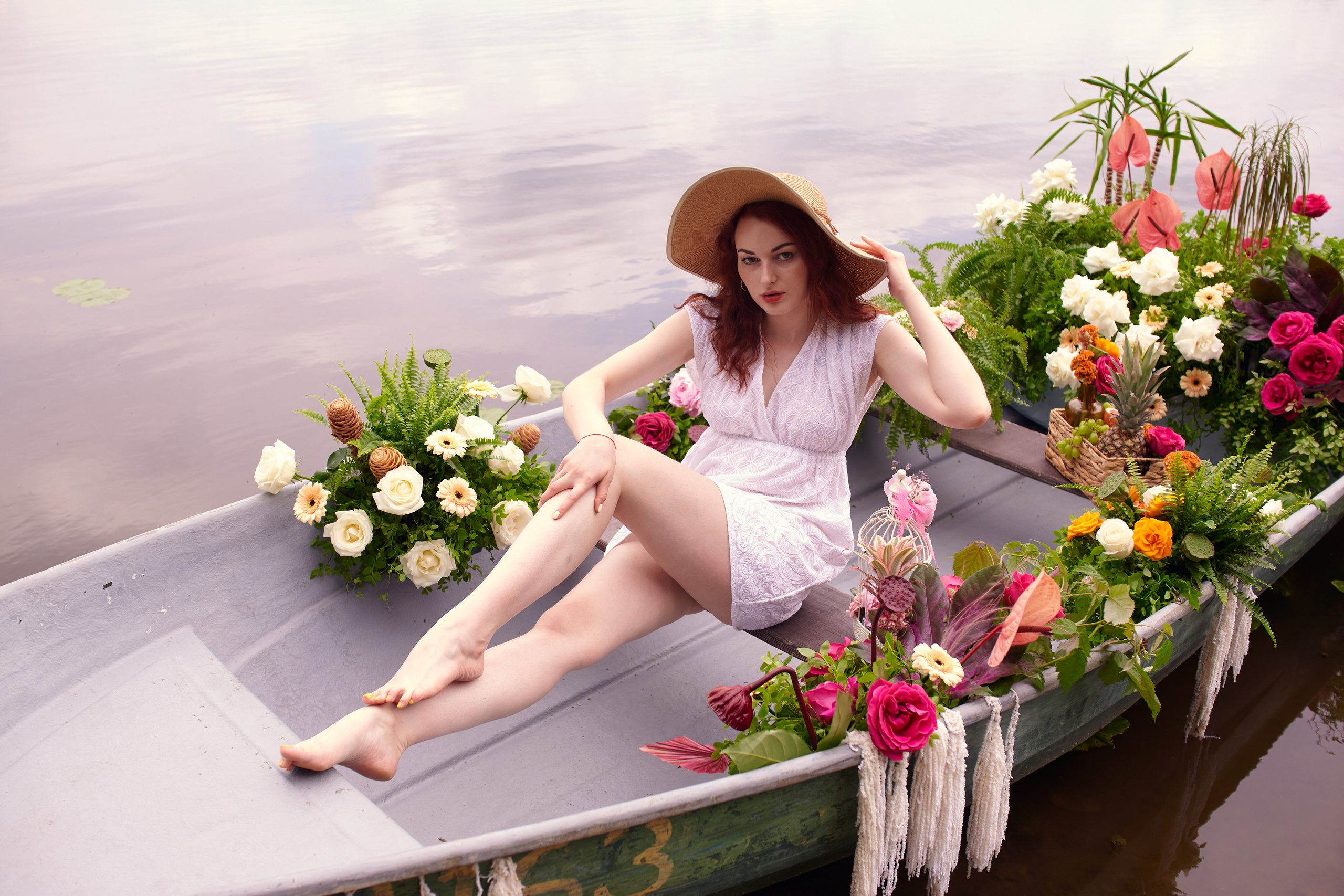'' Лодка в цветах''. Семейный и женский фотограф в Санкт-Петербурге Анастасия Стати