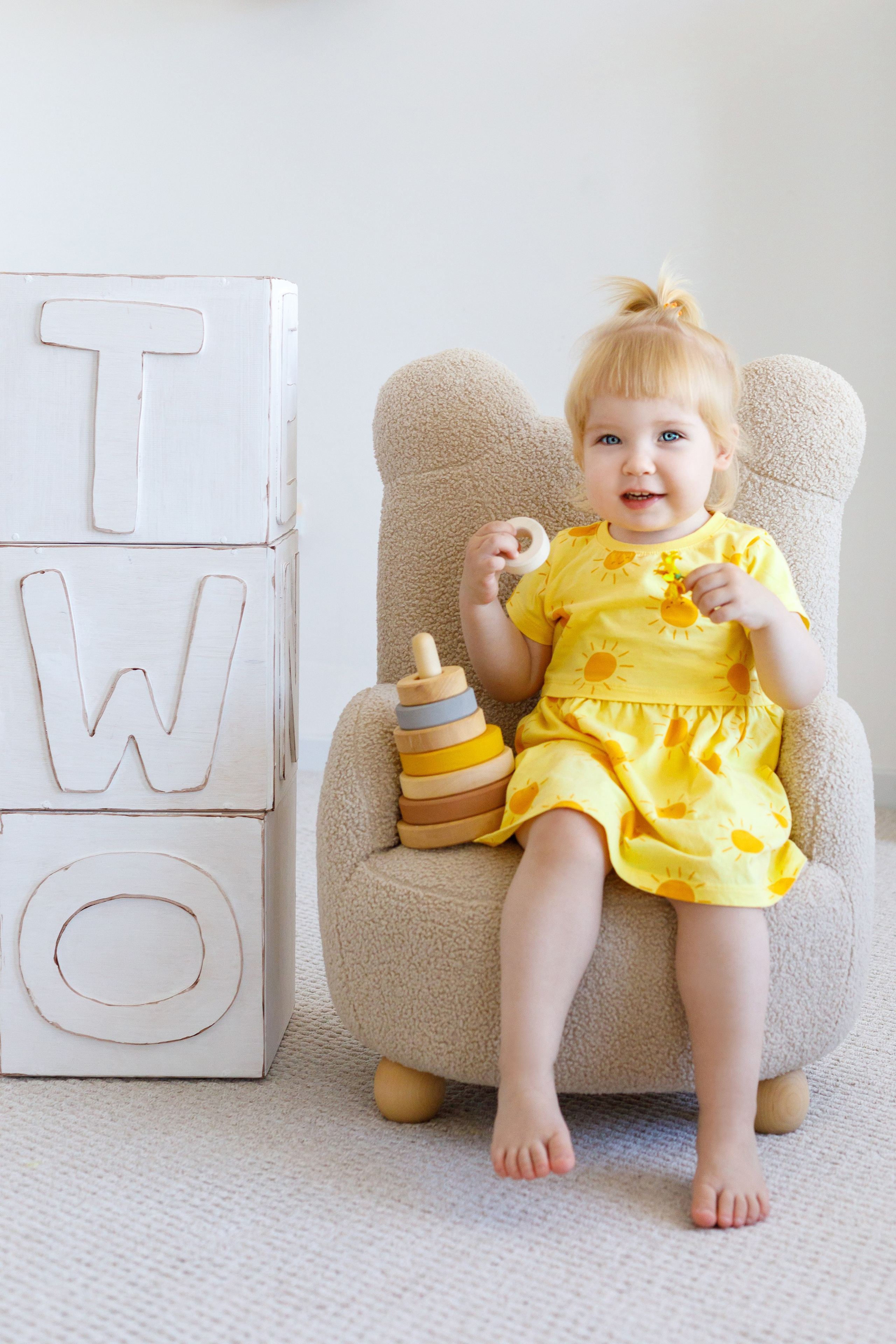 2 года (Тройняшки). Семейный и детский фотограф, в Анапе Алфимова Елена.Новорожденных