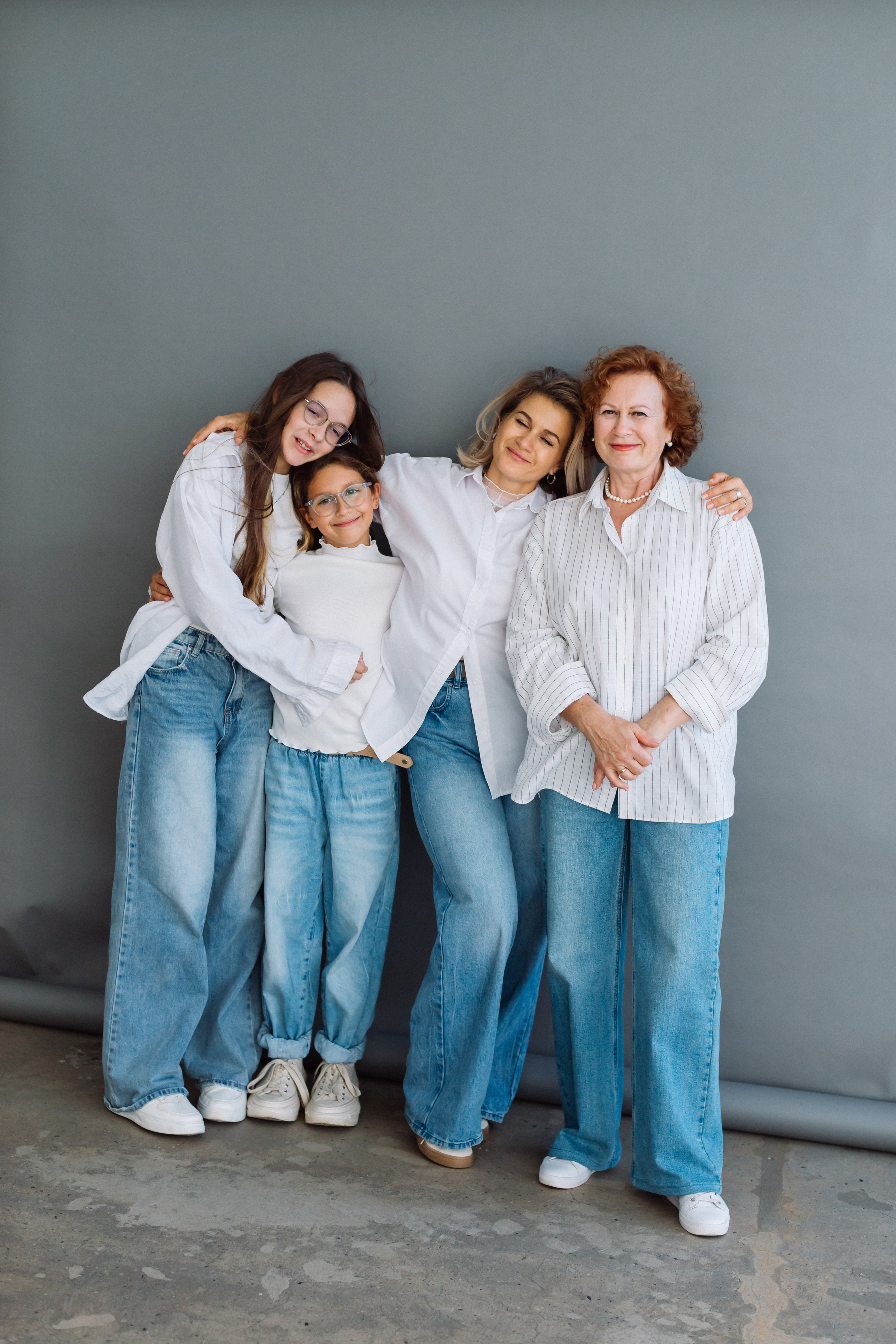 большая семья фотосессия новосибирск фотограф студия семейный детский 